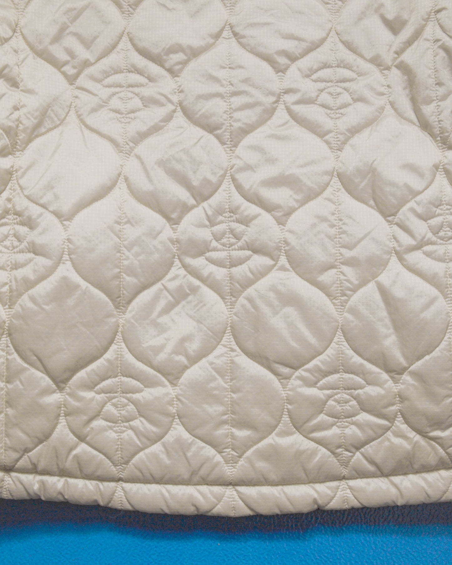 Reversible Onion Quilted Military Liner Style Black / Cream Jacket (M)