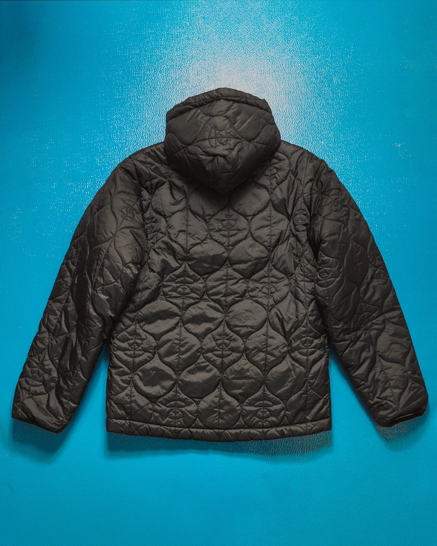 Reversible Onion Quilted Military Liner Style Black / Cream Jacket (M)