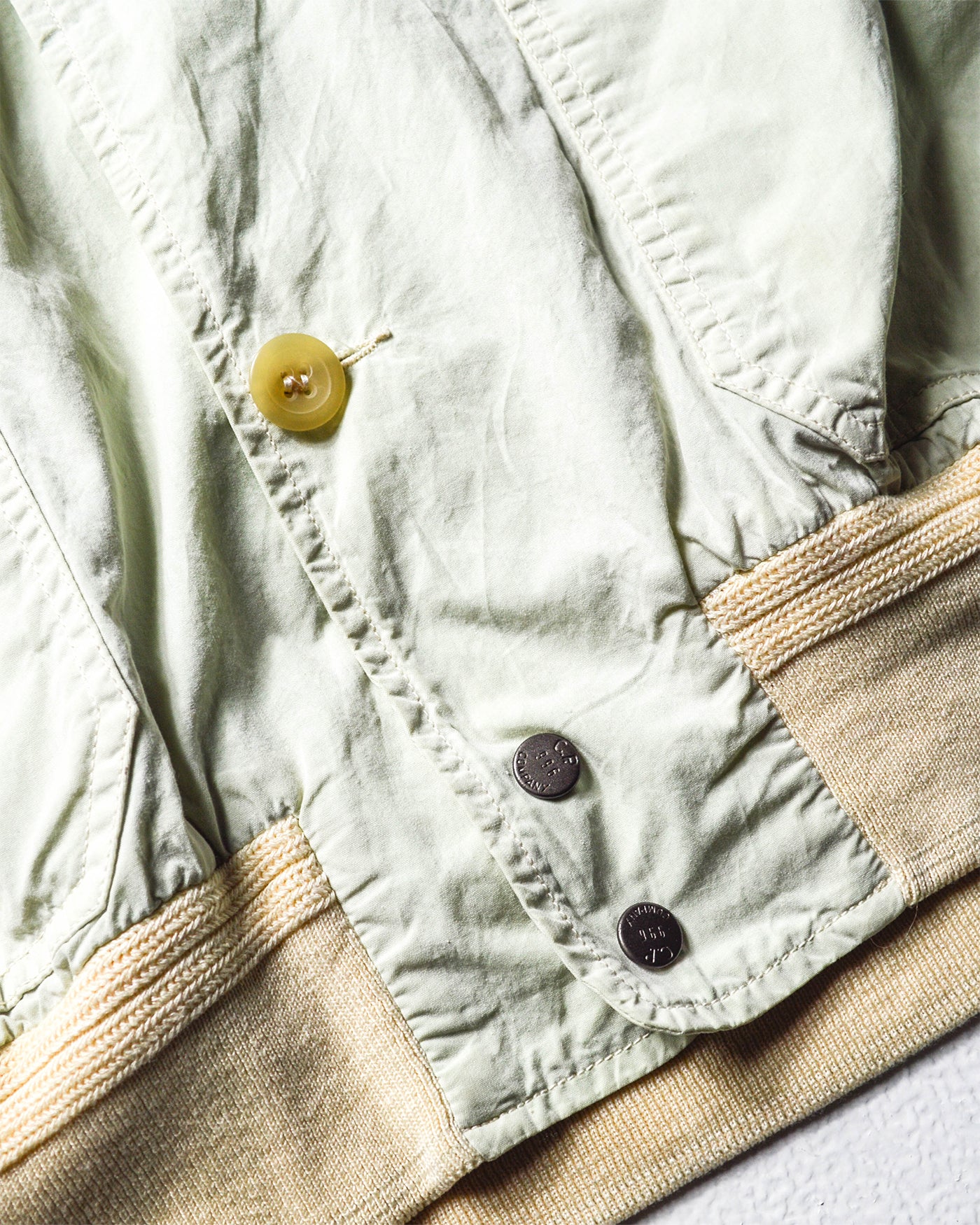 1996 Mint Cream Patch Pocket Jacket (L~XL)