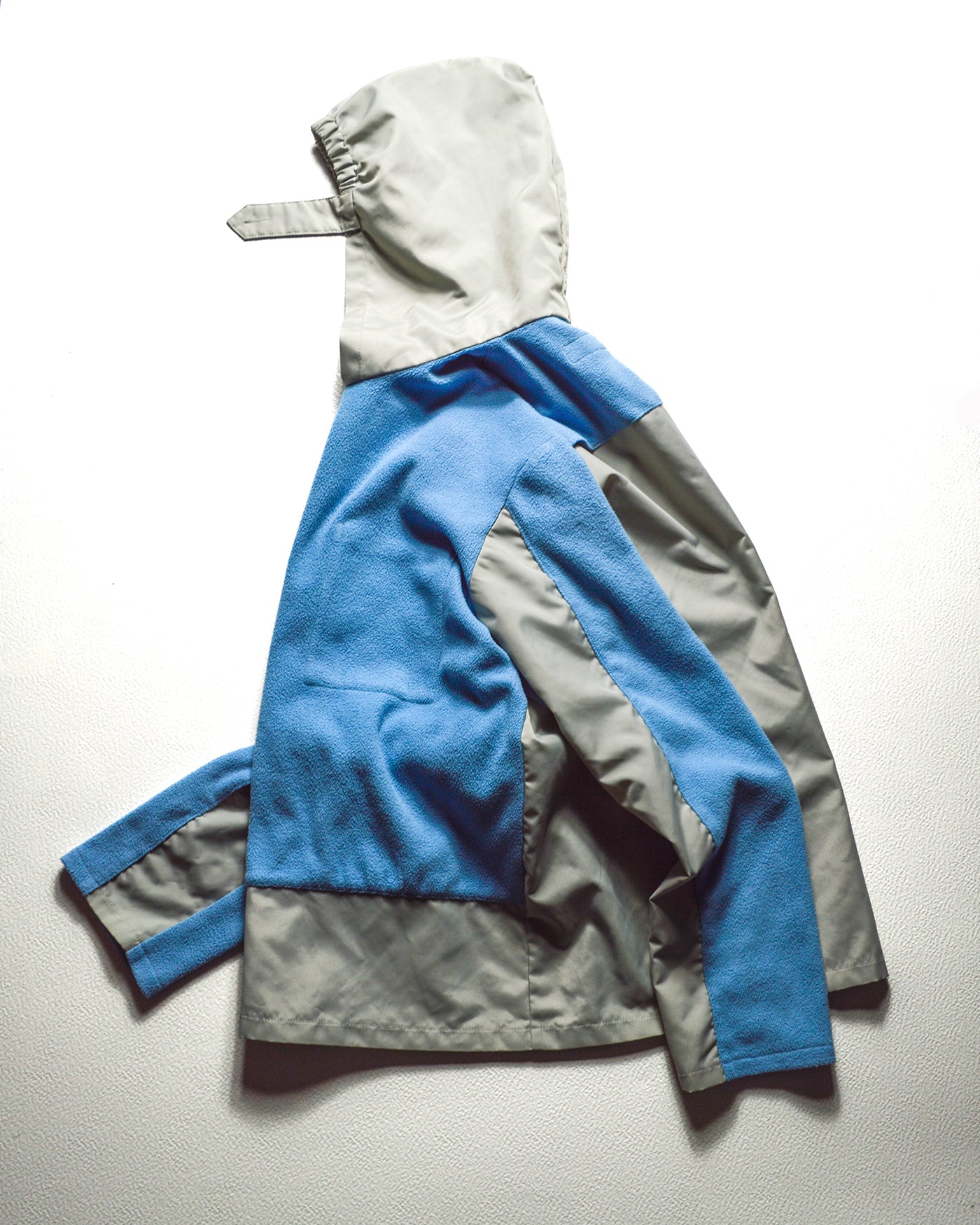 SS09 Blue Fleece Panelled Jacket (~M~)