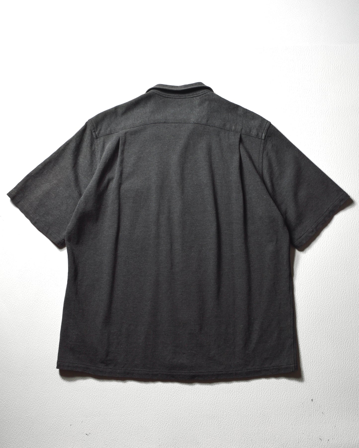 2001 Reverse Houndstooth Print Grey Shirt (~M~)