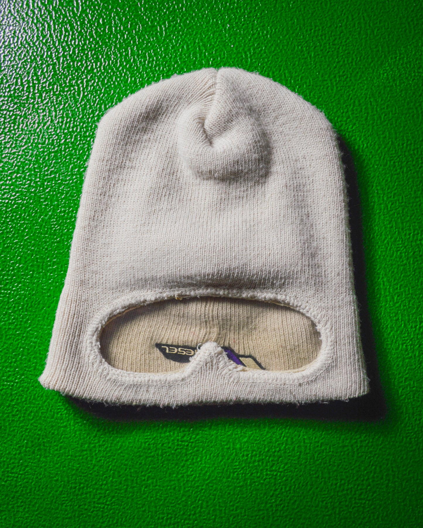 2000s Visor White Beanie (~M~)