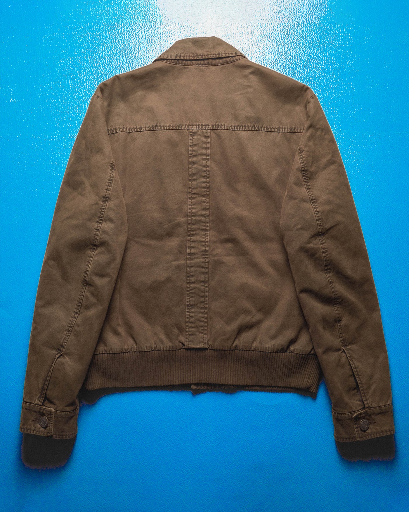 Washed Aged Brown Multi Pocket Work Jacket (~M~)