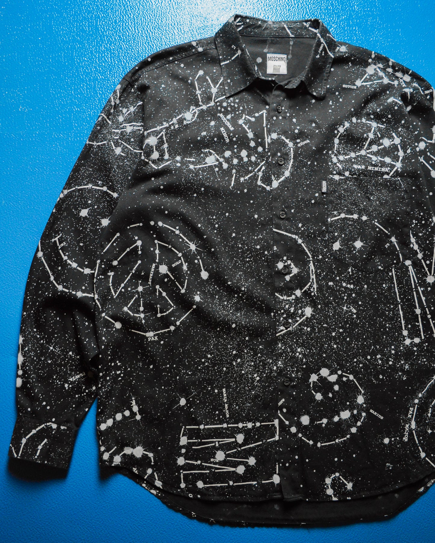 1996 Constellation Print Black Shirt (XL)