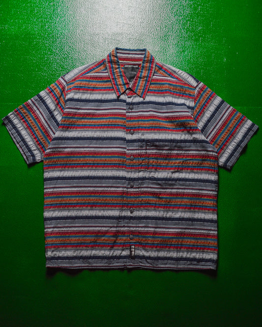 2002 Seersucker Striped Shirt (~M~)