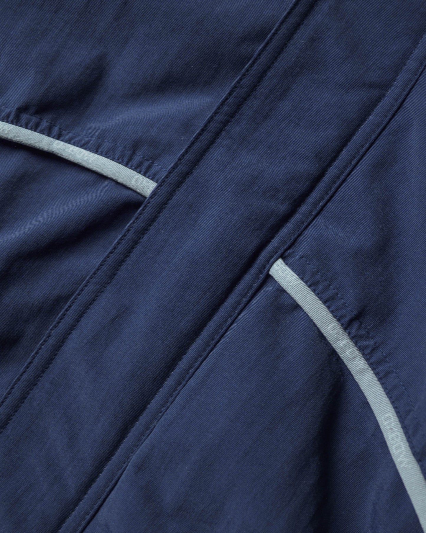 Early 2000s Navy Branded Piping Asymmetrical Fleece Lined D-ring Jacket (L)
