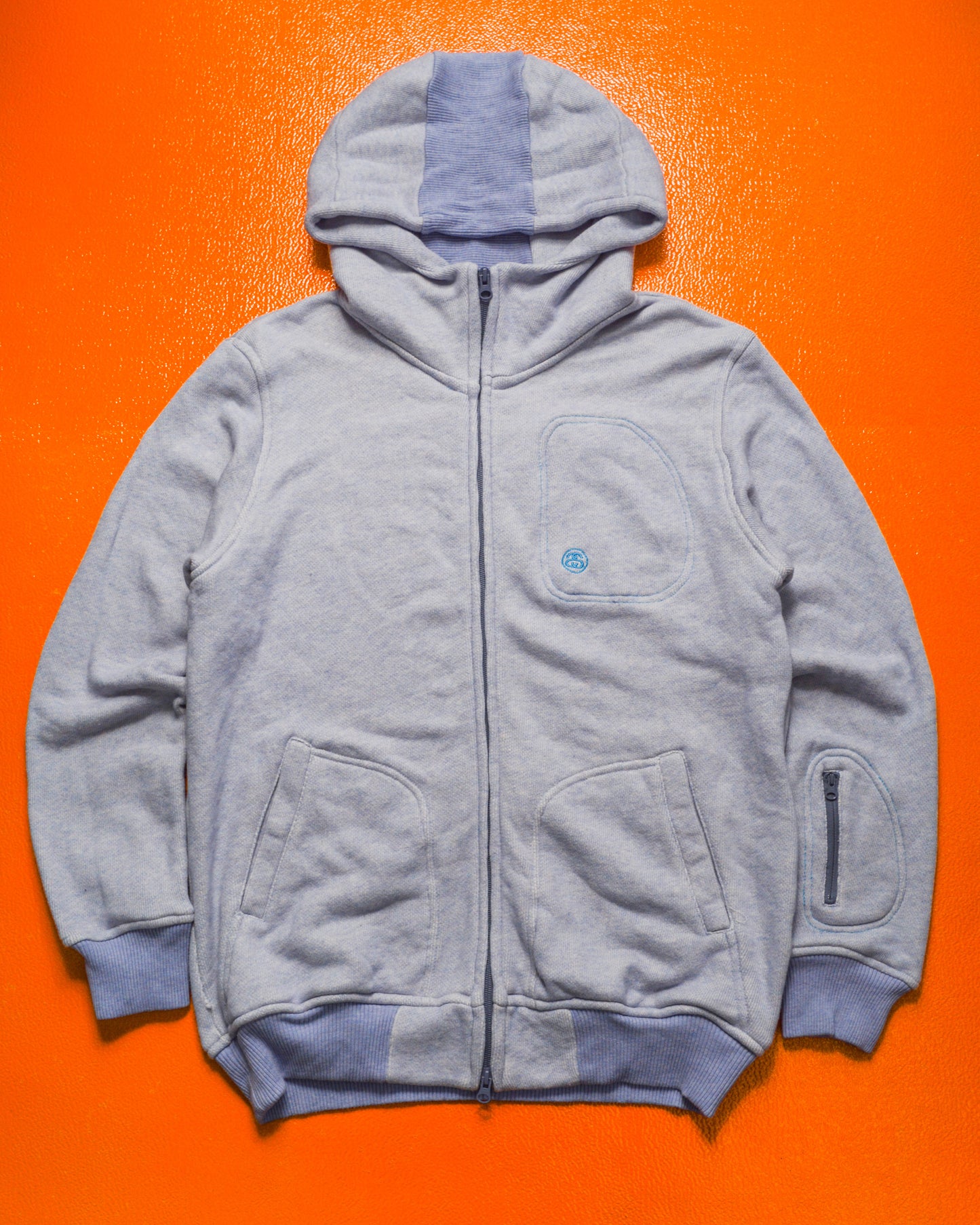 Waffle Knit Zip Up Tactical Hoody (XL)