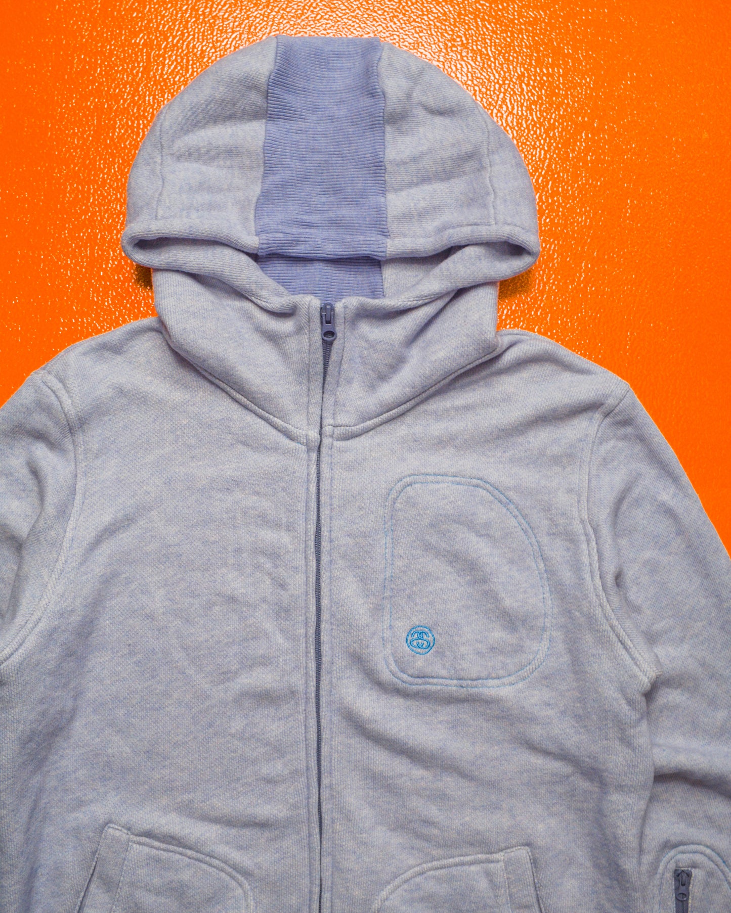Waffle Knit Zip Up Tactical Hoody (XL)