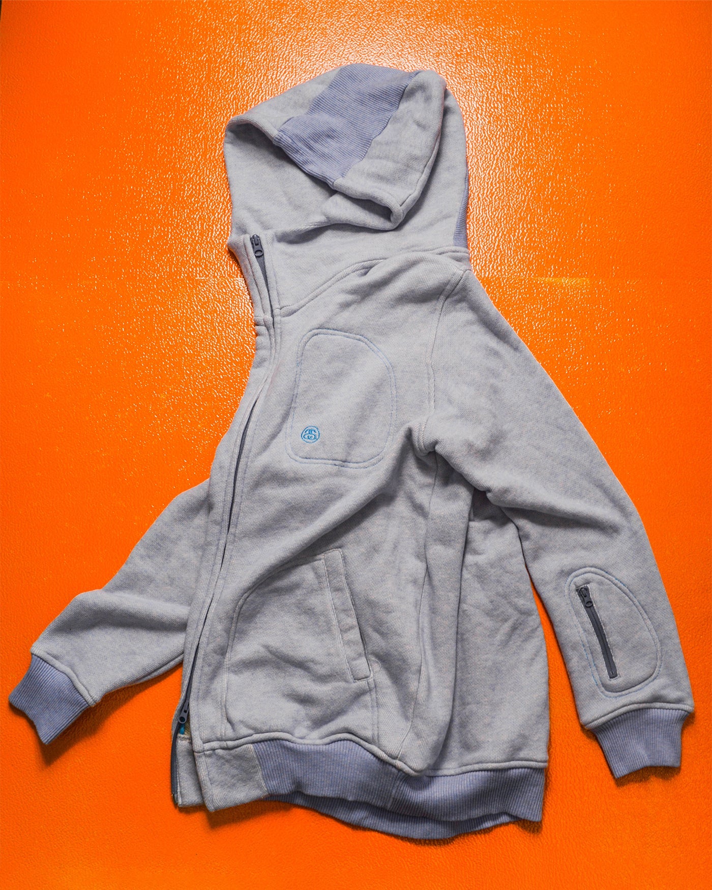 Waffle Knit Zip Up Tactical Hoody (XL)