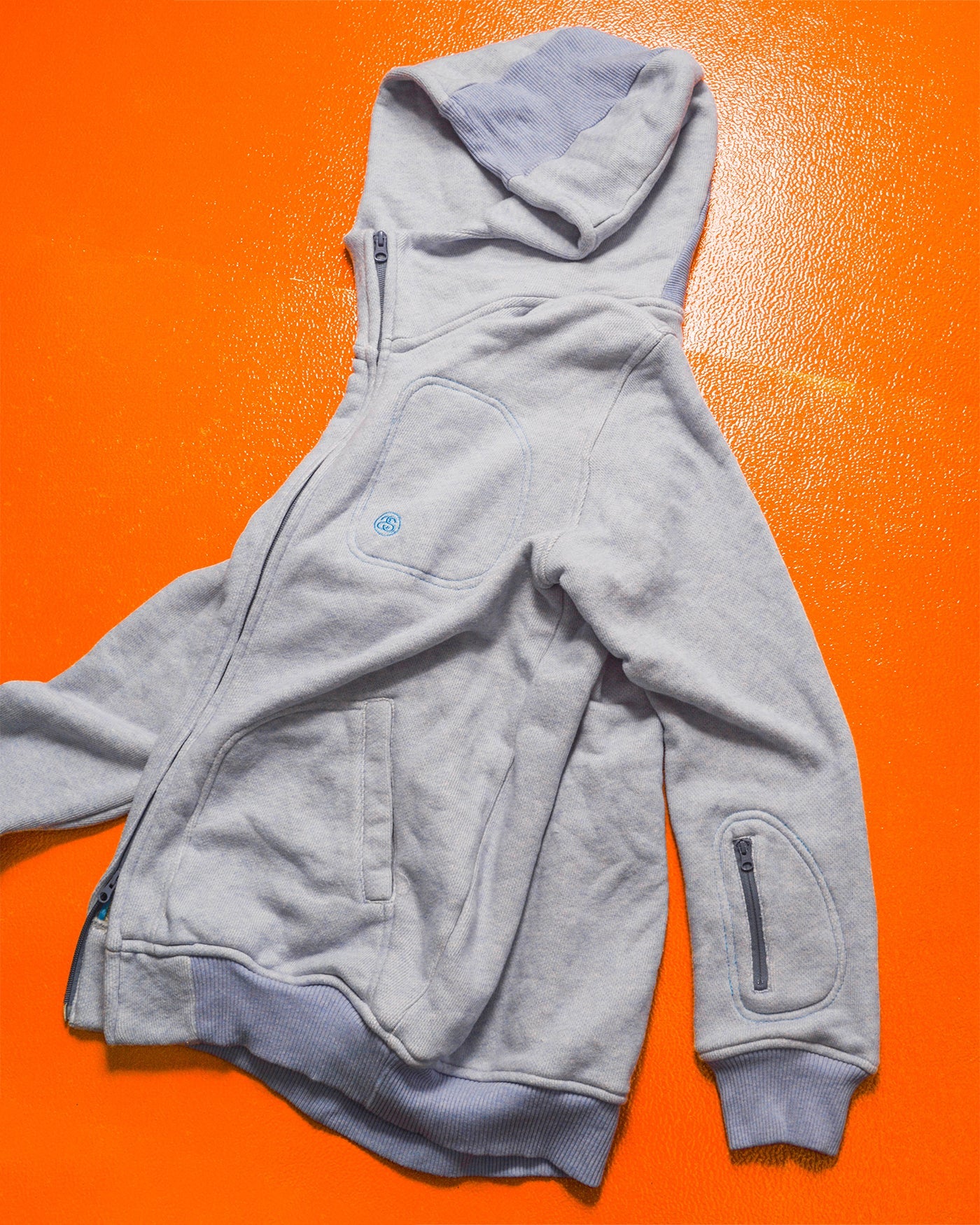 Waffle Knit Zip Up Tactical Hoody (XL)