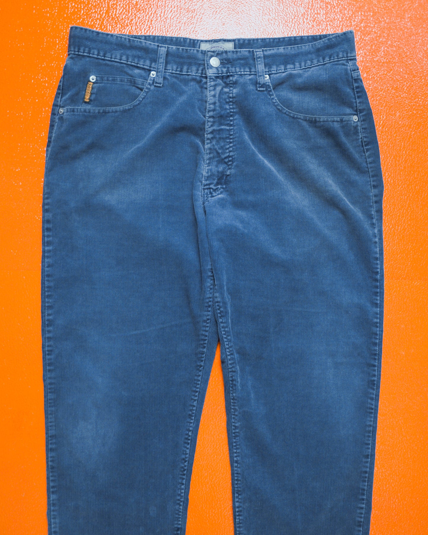 90s Washed Blue Corduroy Pants (34~36)