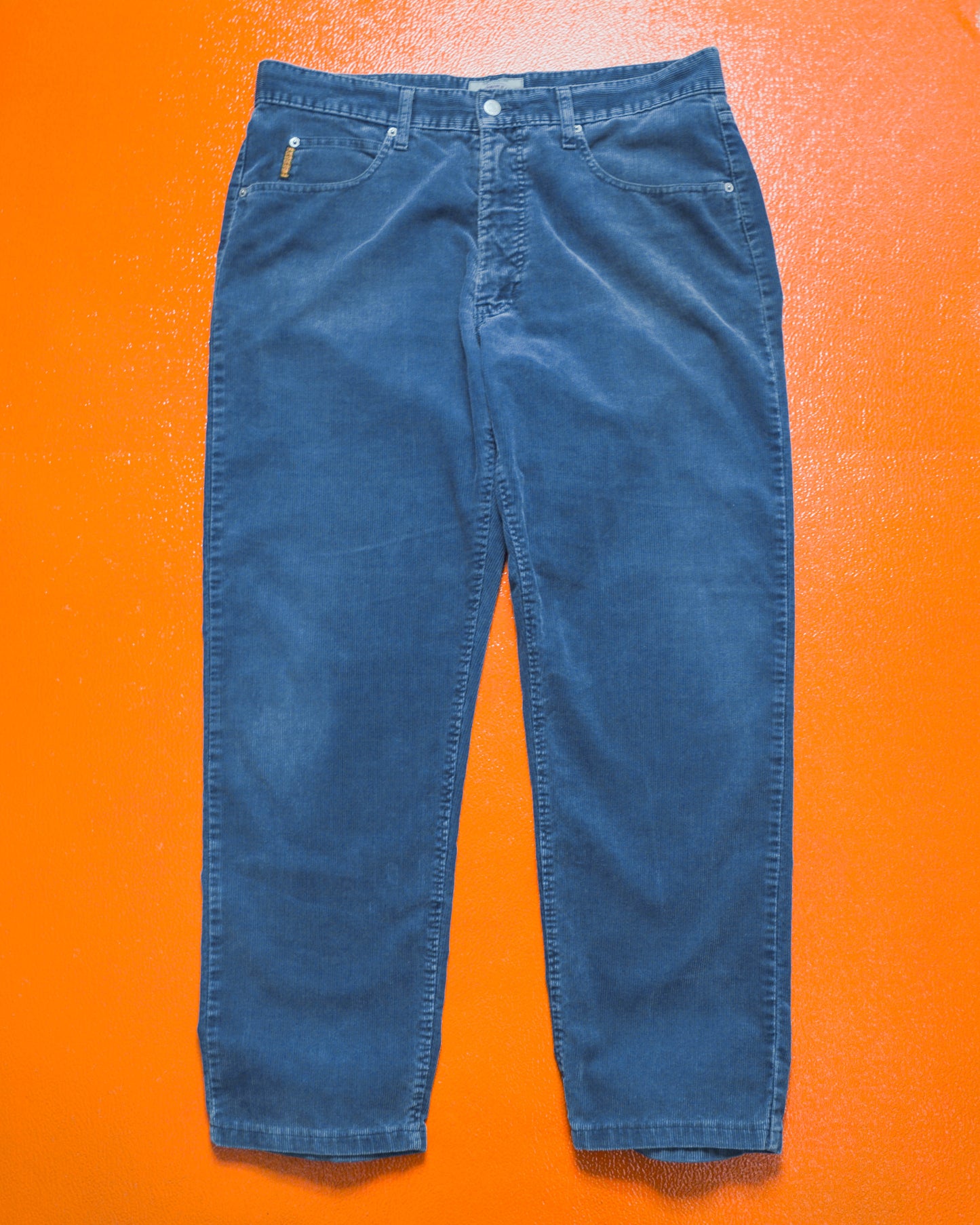 90s Washed Blue Corduroy Pants (34~36)