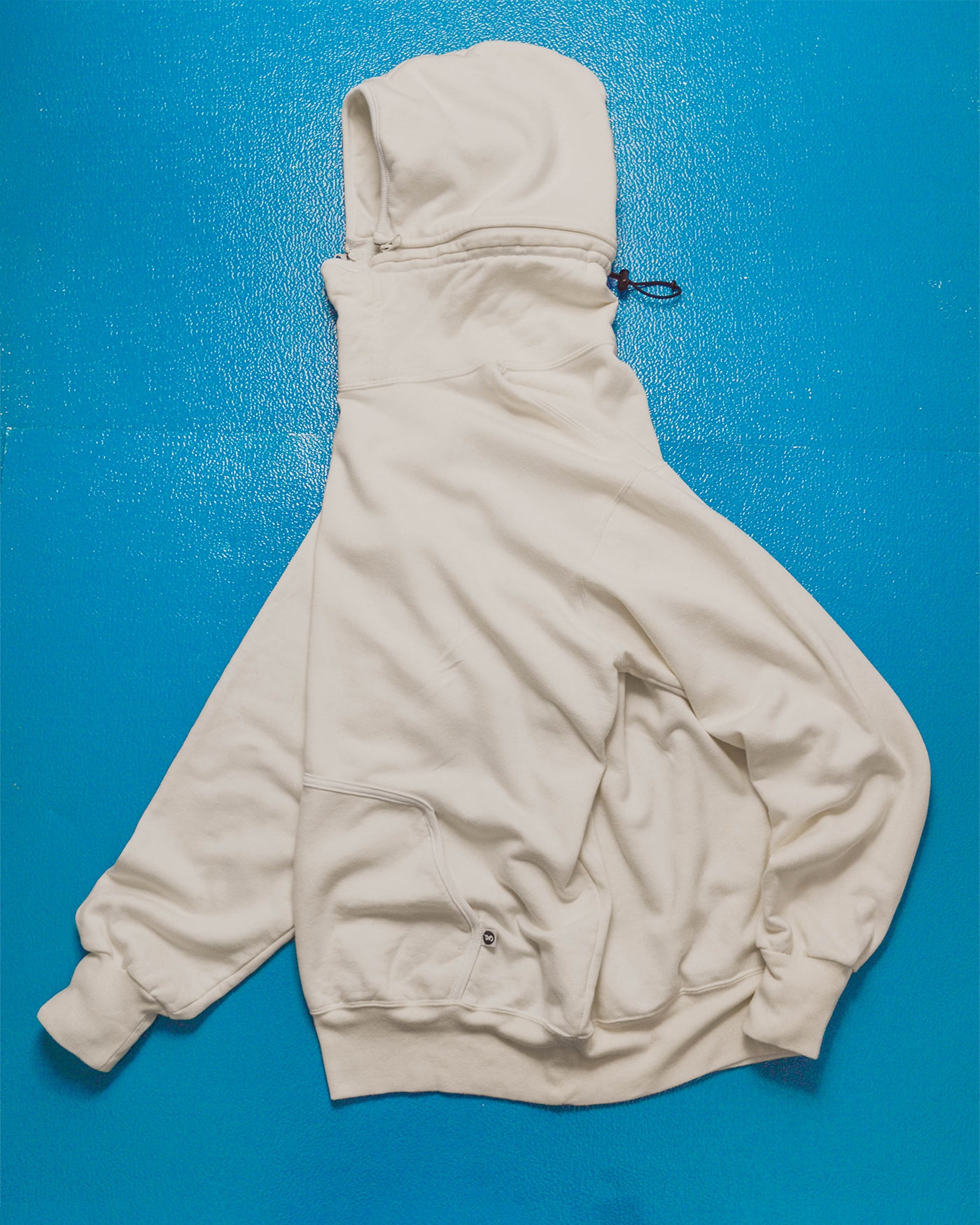 2000 Detachable Hood Off White Hoody (L)