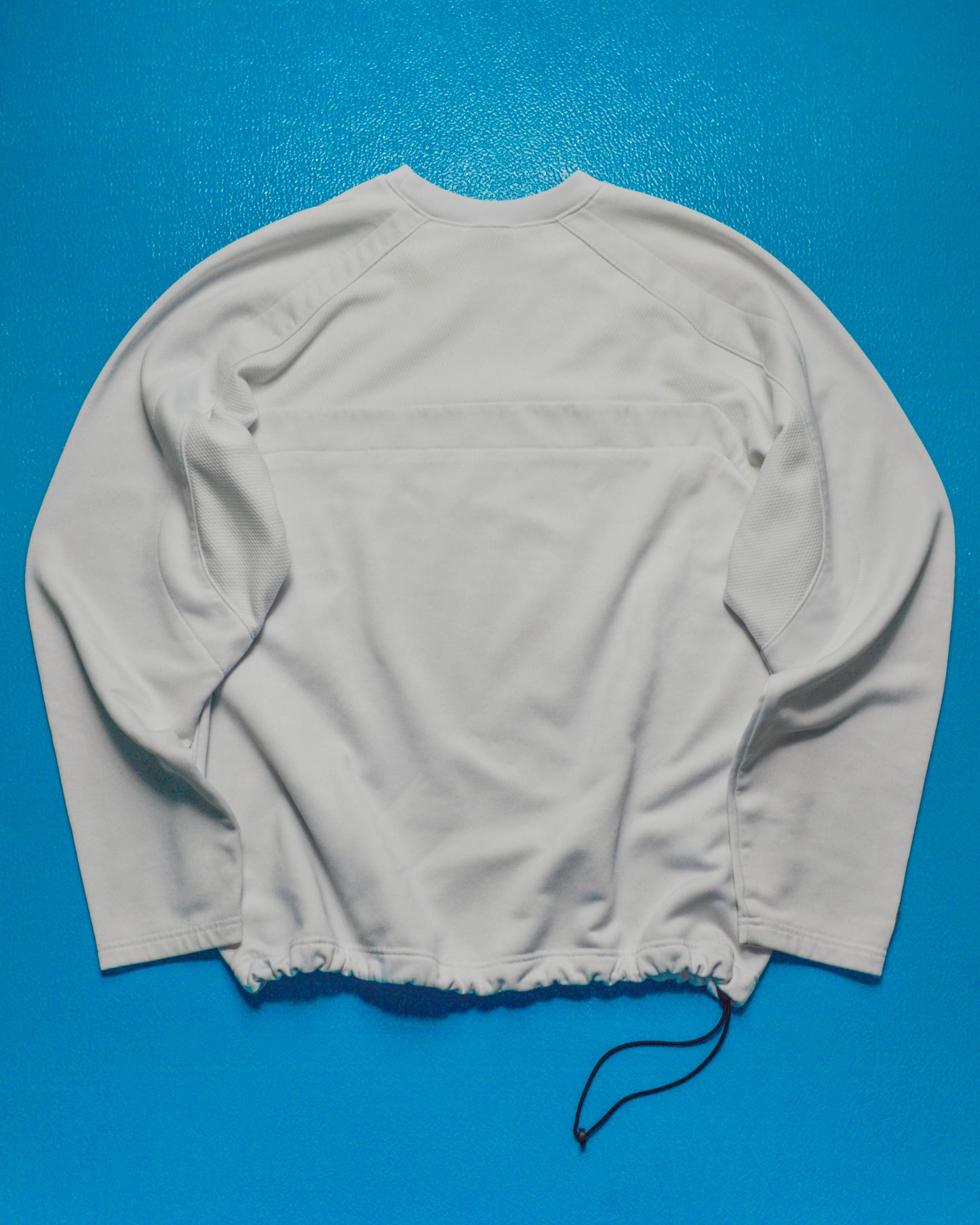 Nike Fall 2001 Textured Mesh Tonal Panelled Pullover Jumper (L)