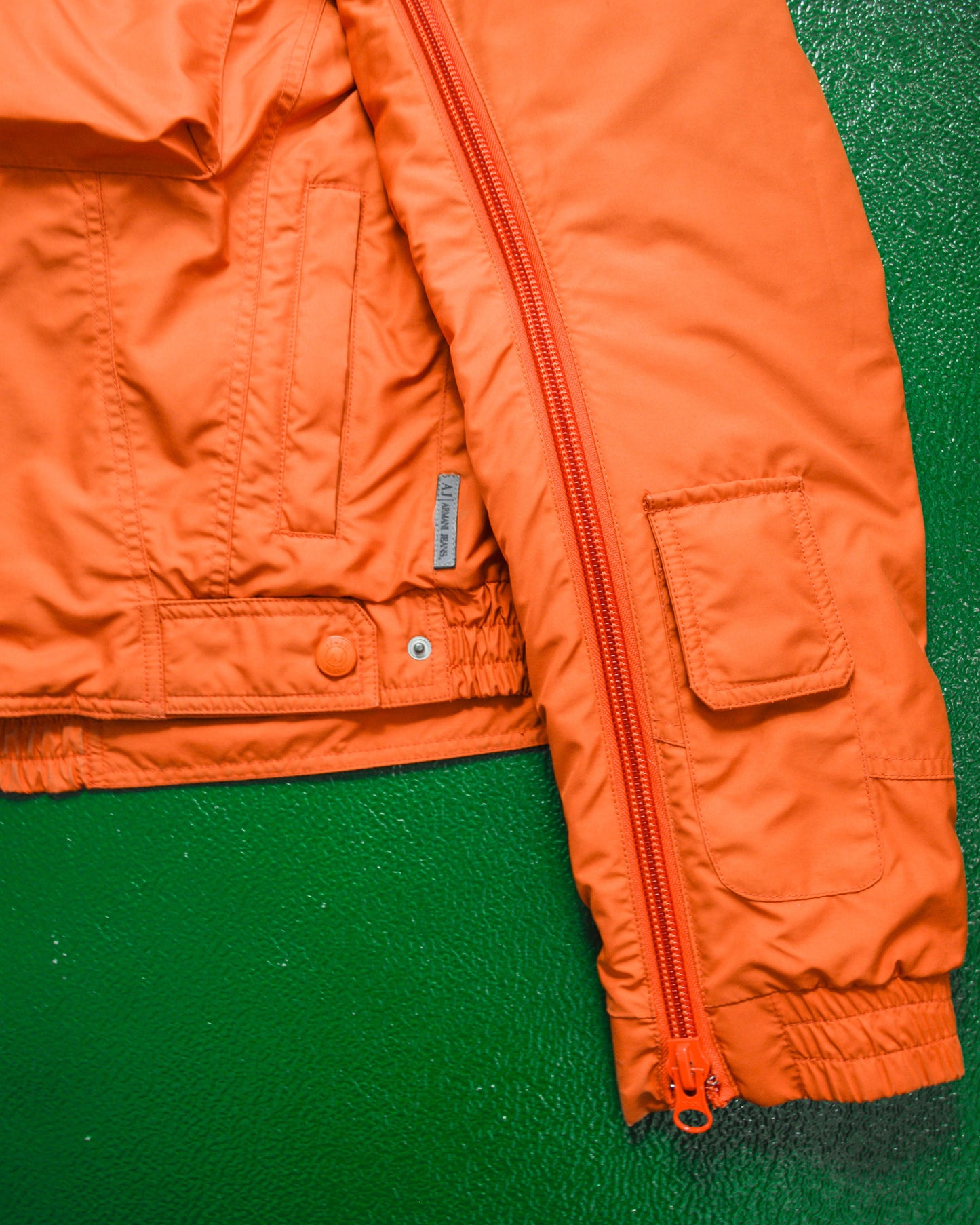 Armani Early 2000s Asymmetrical Technical Moto Jacket (~M~)
