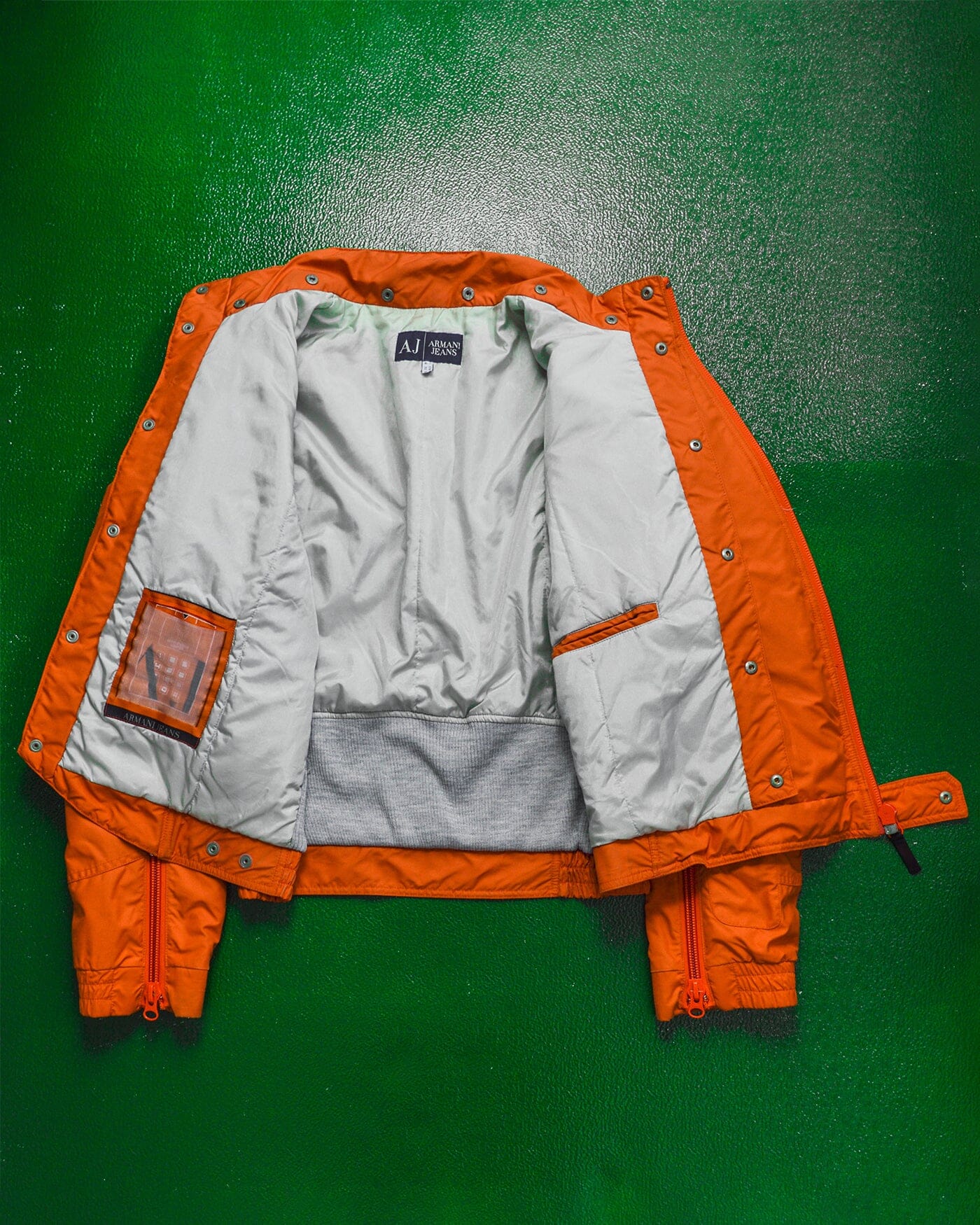 Armani Early 2000s Asymmetrical Technical Moto Jacket (~M~)