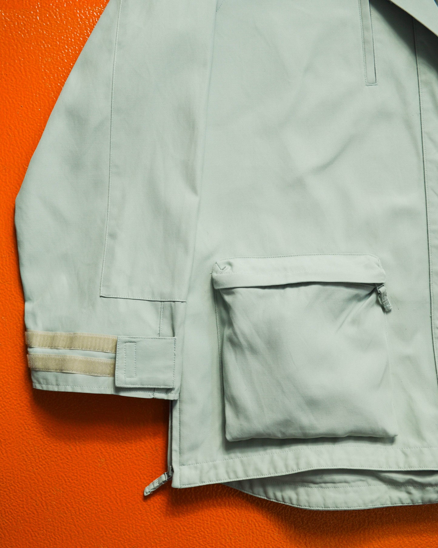 Burberry Blue / Green Tinted 3-d Cargo Pocket Jacket (M~L)