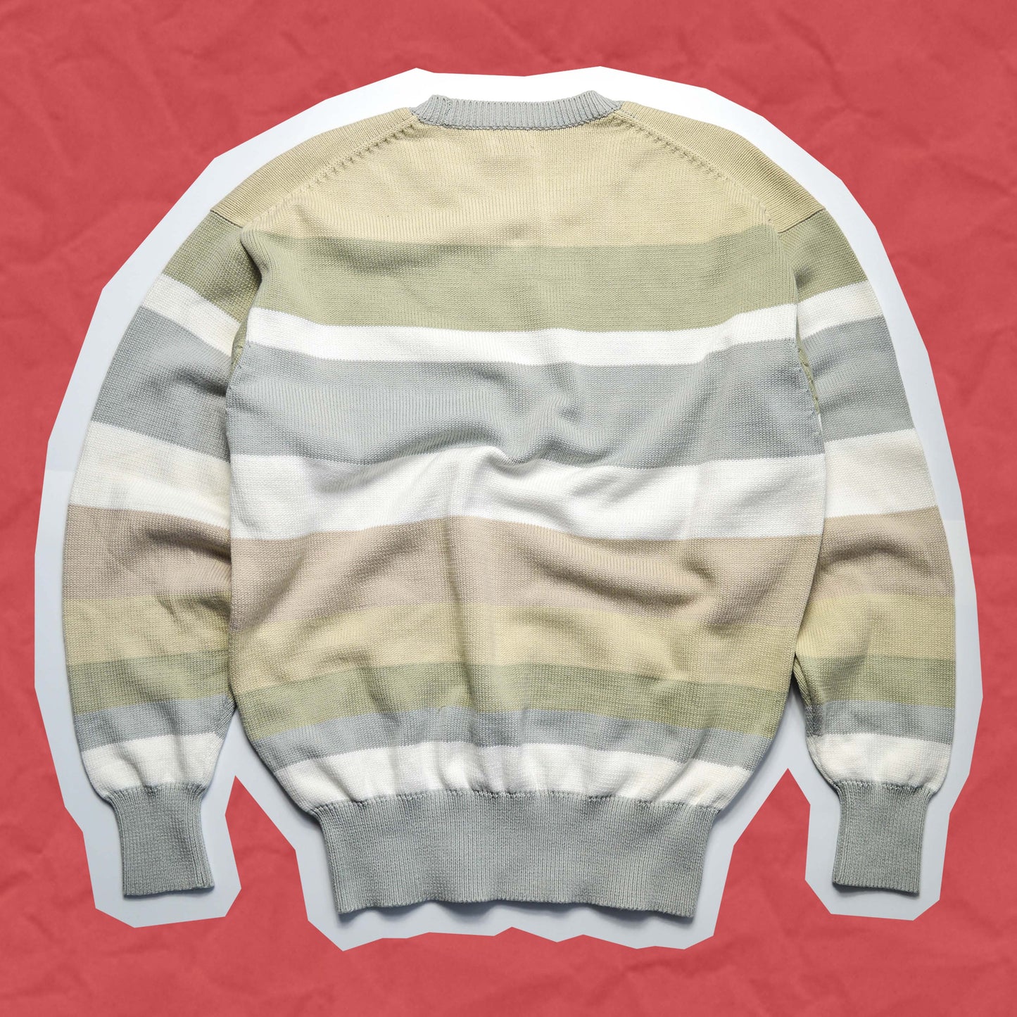 Comme Des Garçons Homme 1989 Pastelle Striped Knit (~M~)