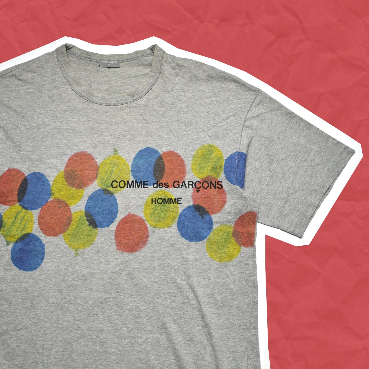 Comme Des Garçons Homme 1999 Balloon Logo T-shirt (~M~)