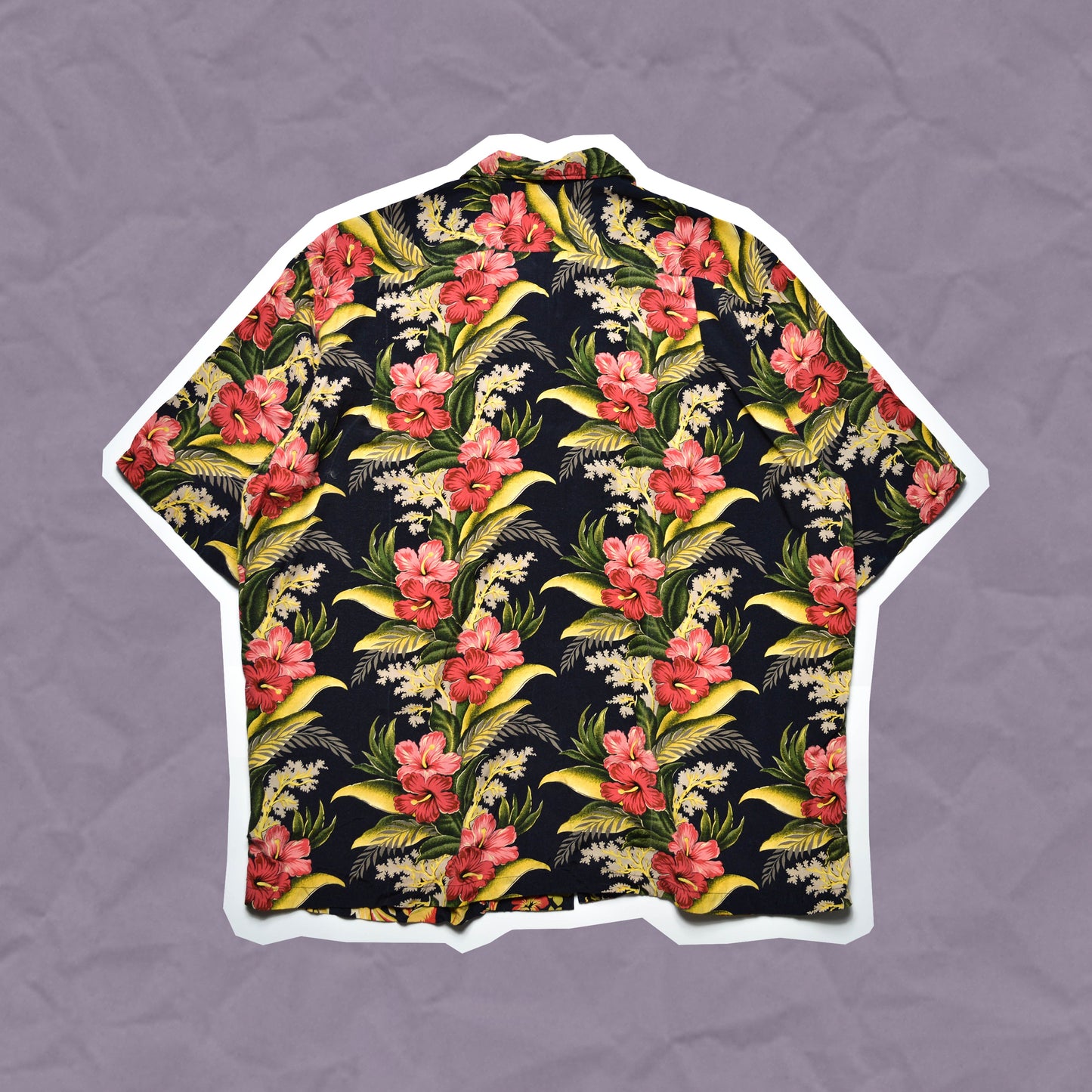 Comme Des Garçons Homme 2000 Hawaiian Shirt (~L~)