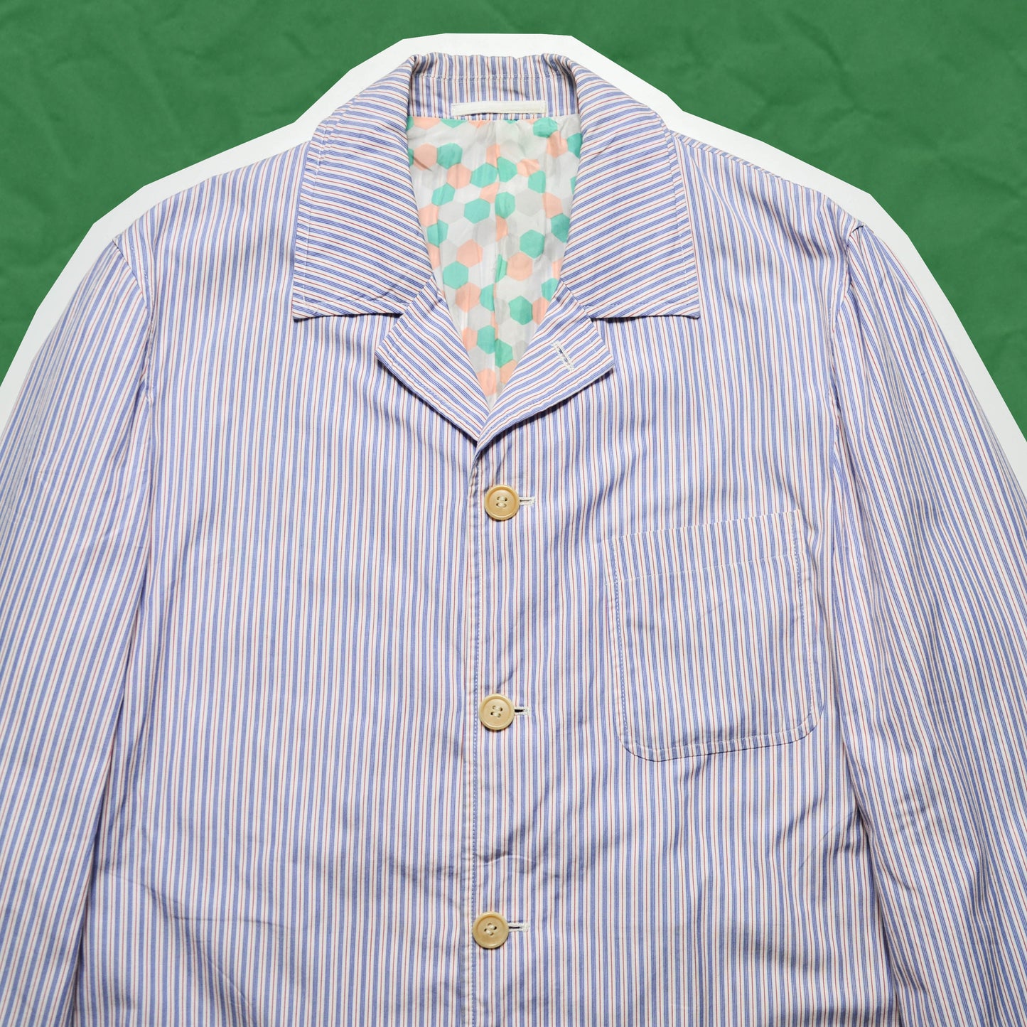 Comme Des Garçons Homme 2000 Striped Shop Jacket (M)