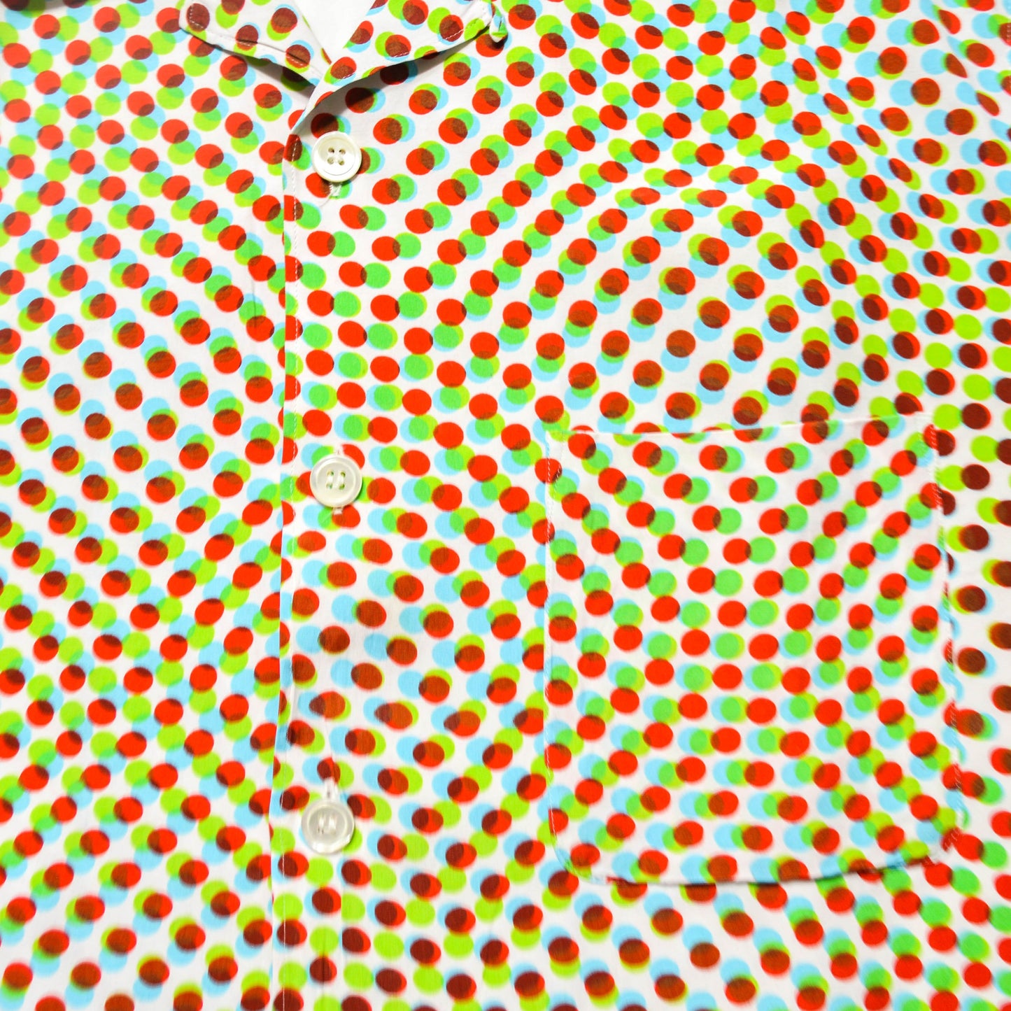 Comme Des Garçons Homme Bokeh Rayon Shirt from 2000 (M~L)