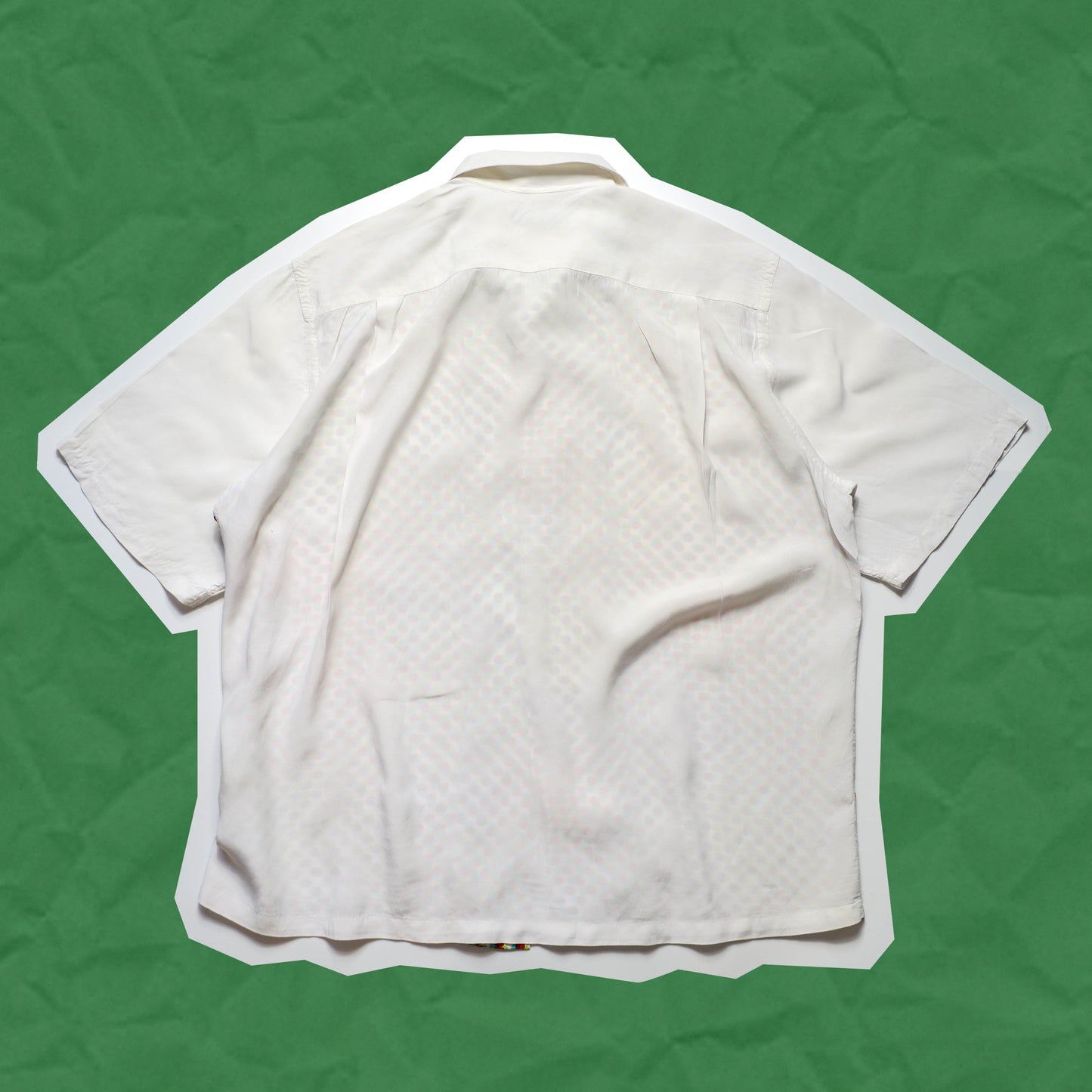Comme Des Garçons Homme Bokeh Rayon Shirt from 2000 (M~L)
