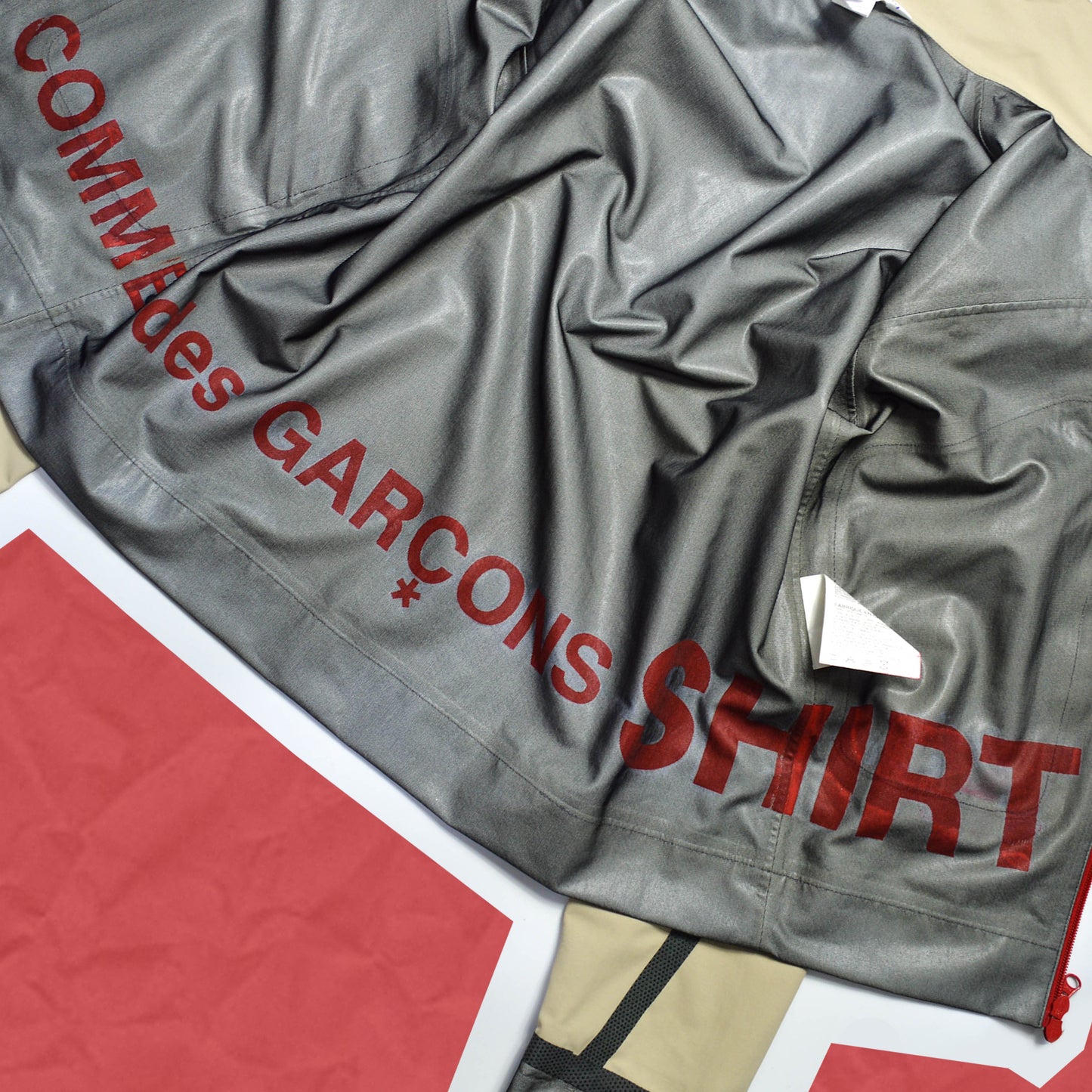 Comme Des Garçons Shirt 2008 Taped Seam Track Jacket (S~M)