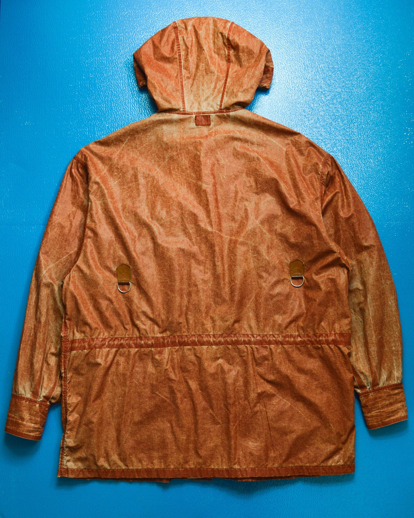 C.P. Company 1990 Ideas from Massimo Osti Weathered Material Processed Cargo Jacket with Internal Carry Straps (~XXL~)