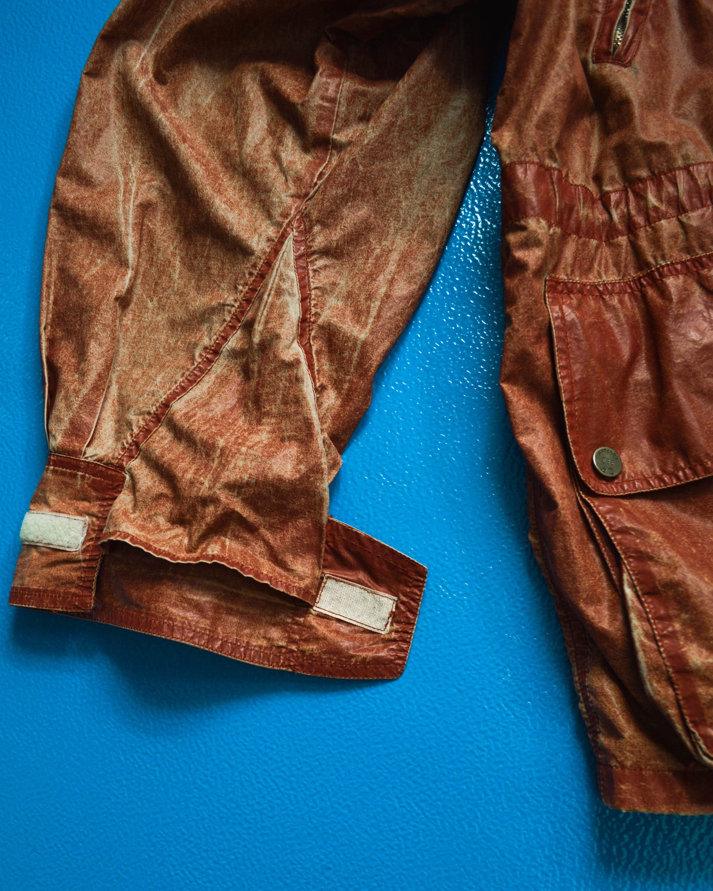 C.P. Company 1990 Ideas from Massimo Osti Weathered Material Processed Cargo Jacket with Internal Carry Straps (~XXL~)