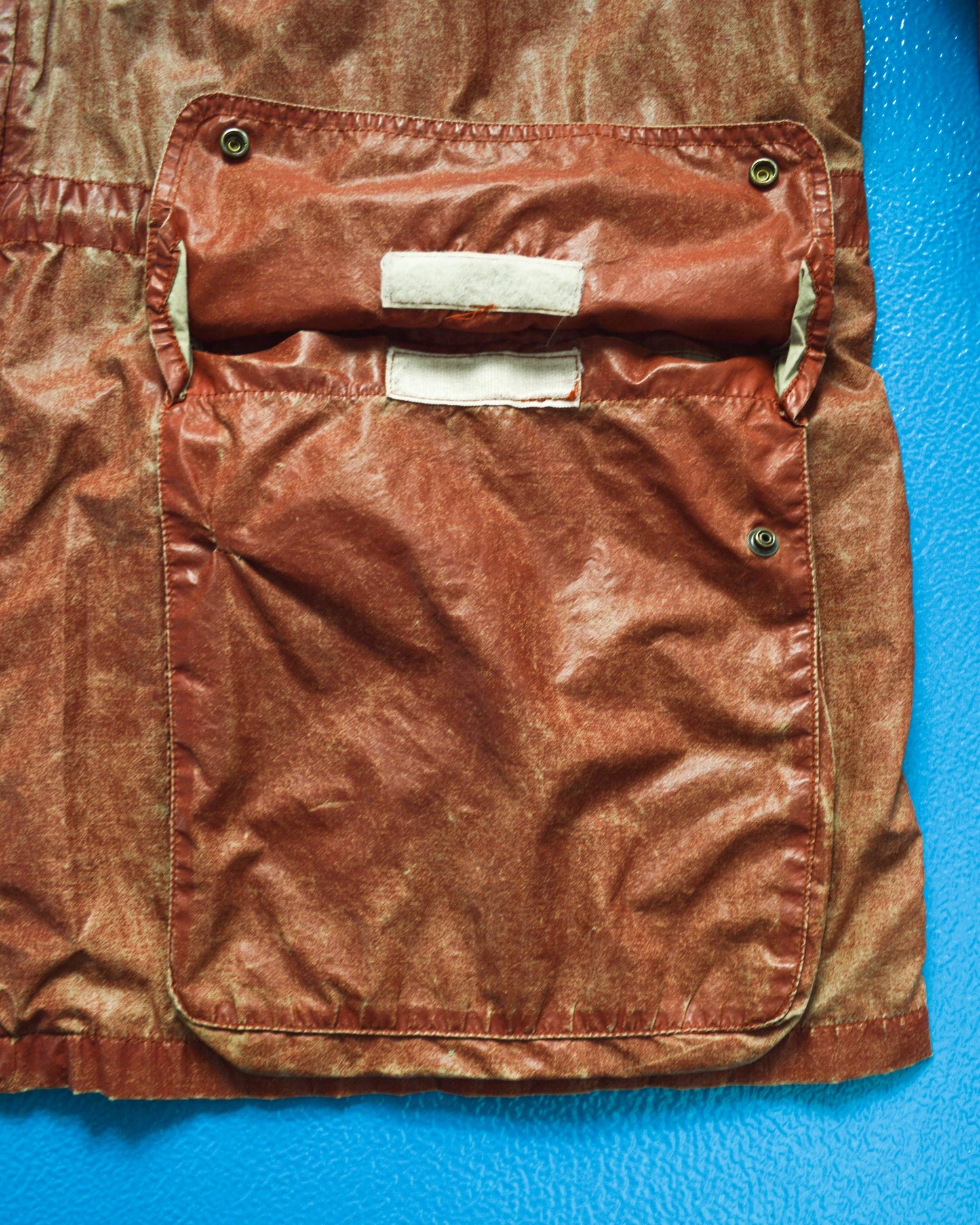 C.P. Company 1990 Ideas from Massimo Osti Weathered Material Processed Cargo Jacket with Internal Carry Straps (~XXL~)