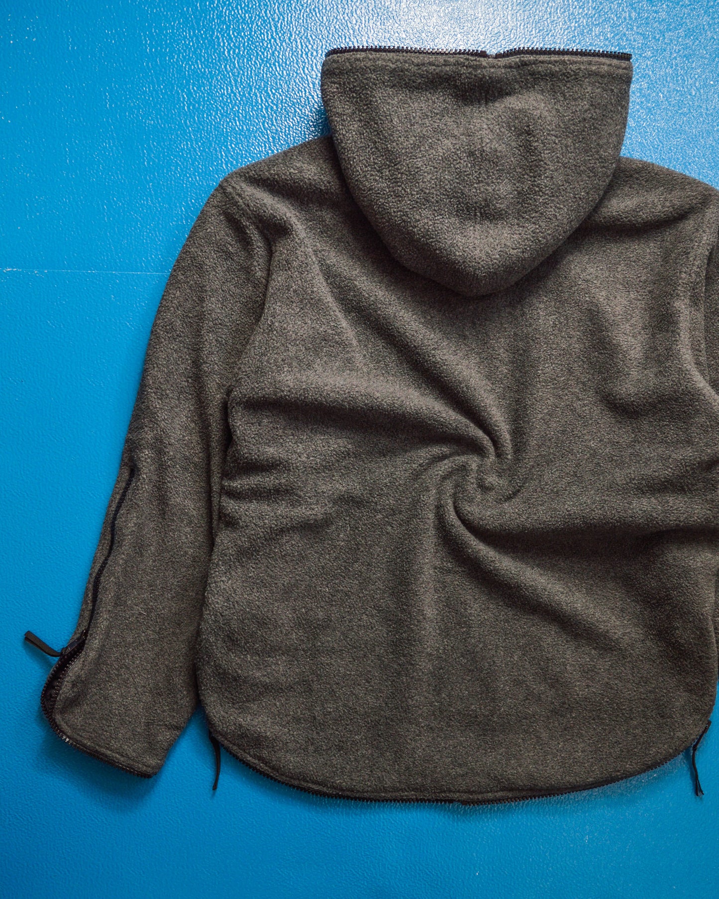 Hoggs Multi Zip Fleece Quarterzip Pullover Hoody (M)