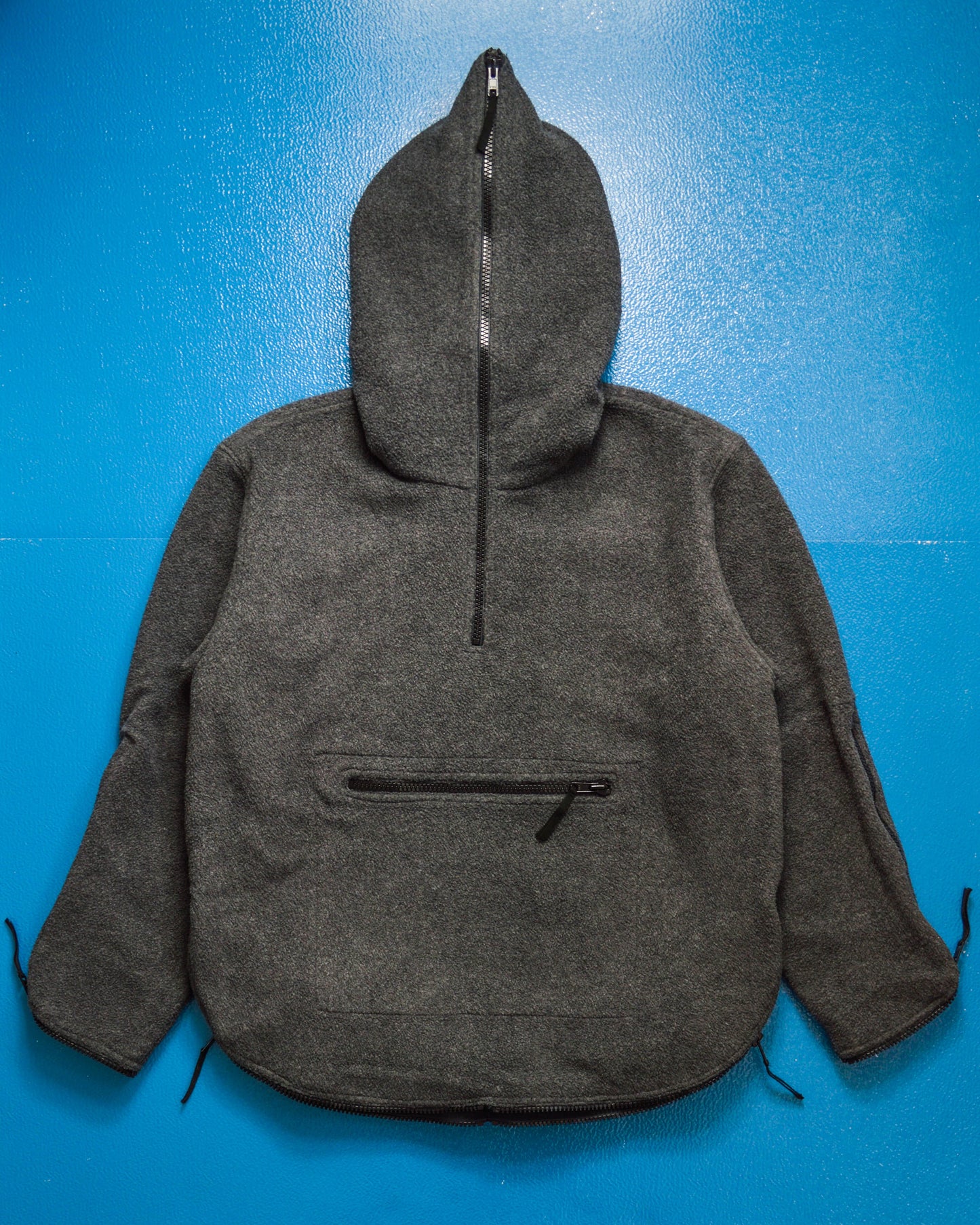 Hoggs Multi Zip Fleece Quarterzip Pullover Hoody (M)