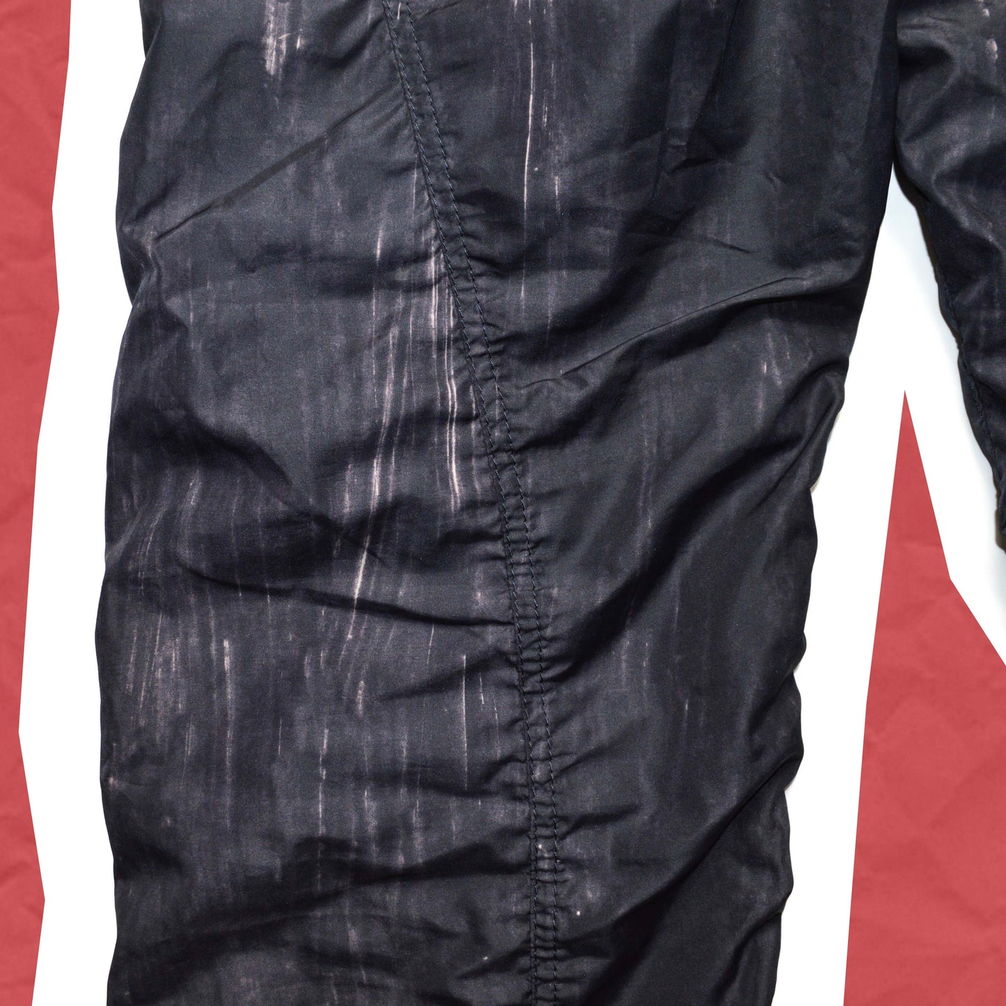 Issey Miyake Scratch Effect Track Pants (~29~)
