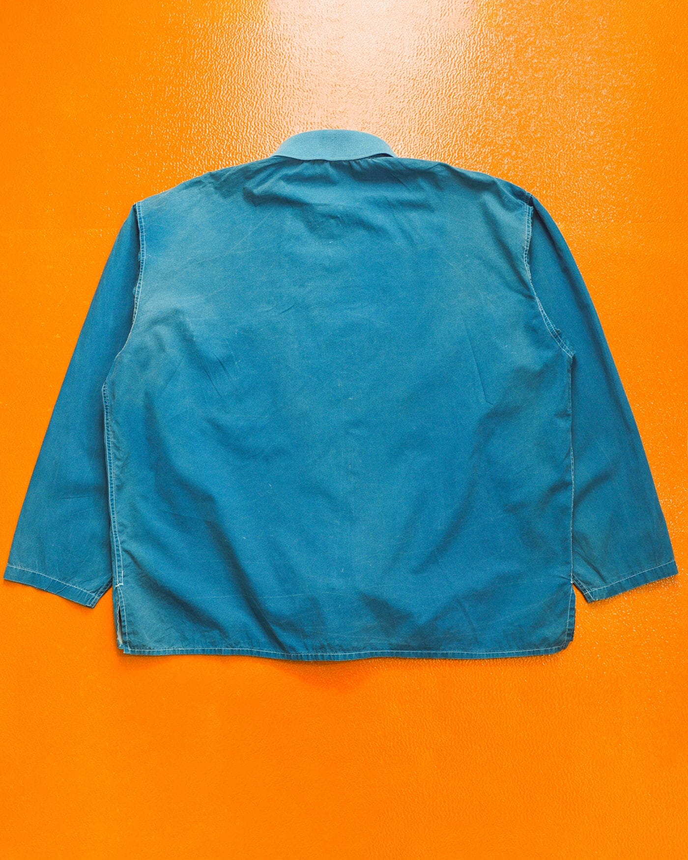 Marithe Francois Girbaud Blue 90s Zip Up Over Shirt (~M~)