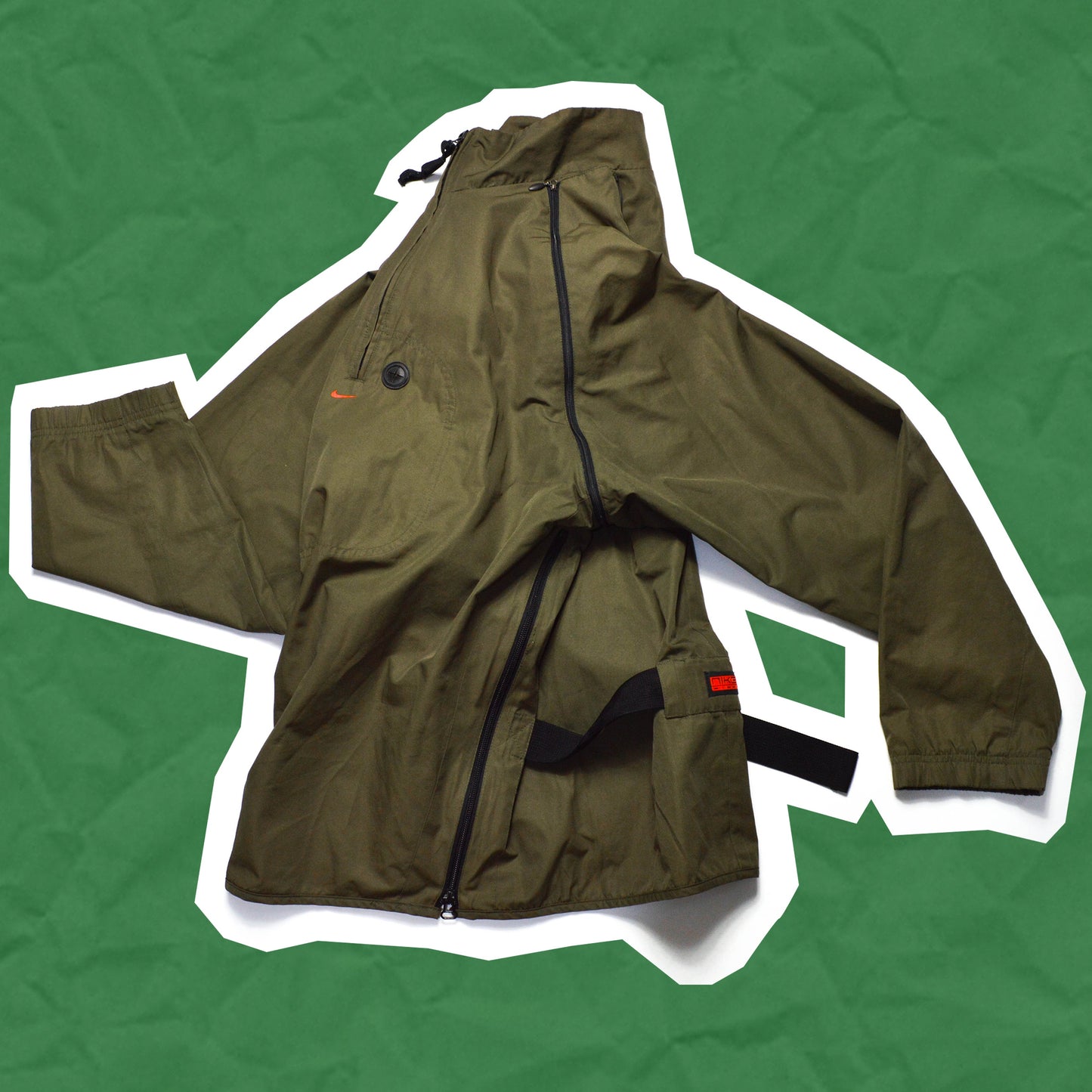 Nike CD Player / Stash Pocket Quarter Zip Jacket (L)