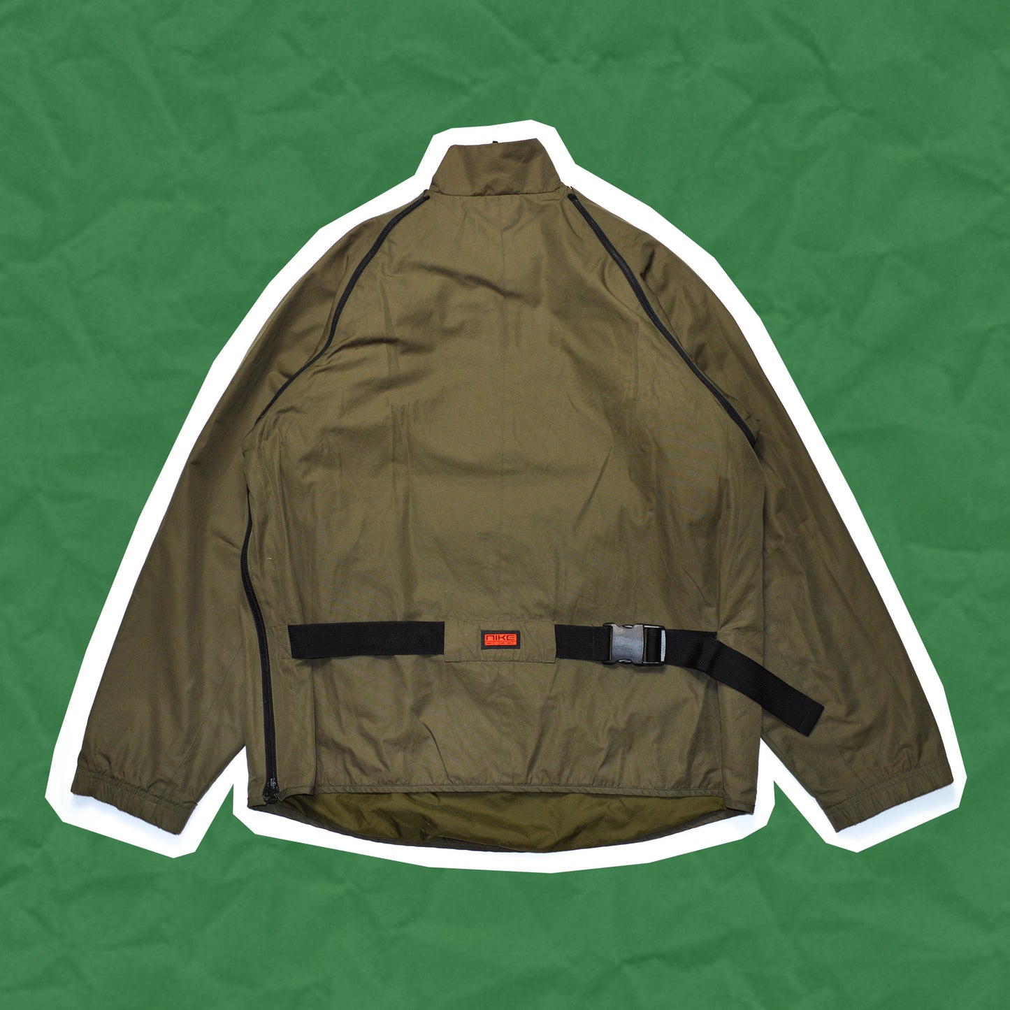 Nike CD Player / Stash Pocket Quarter Zip Jacket (L)