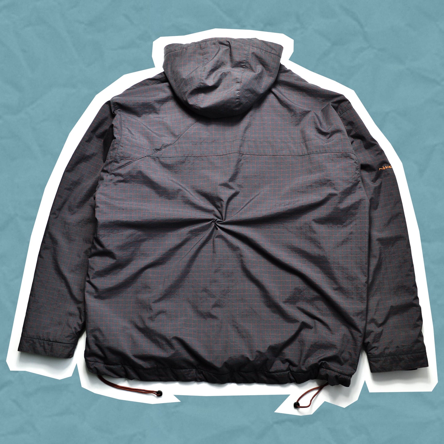 Nike Fall 2000 Micro Grid Script Logo Jacket (~XL~)
