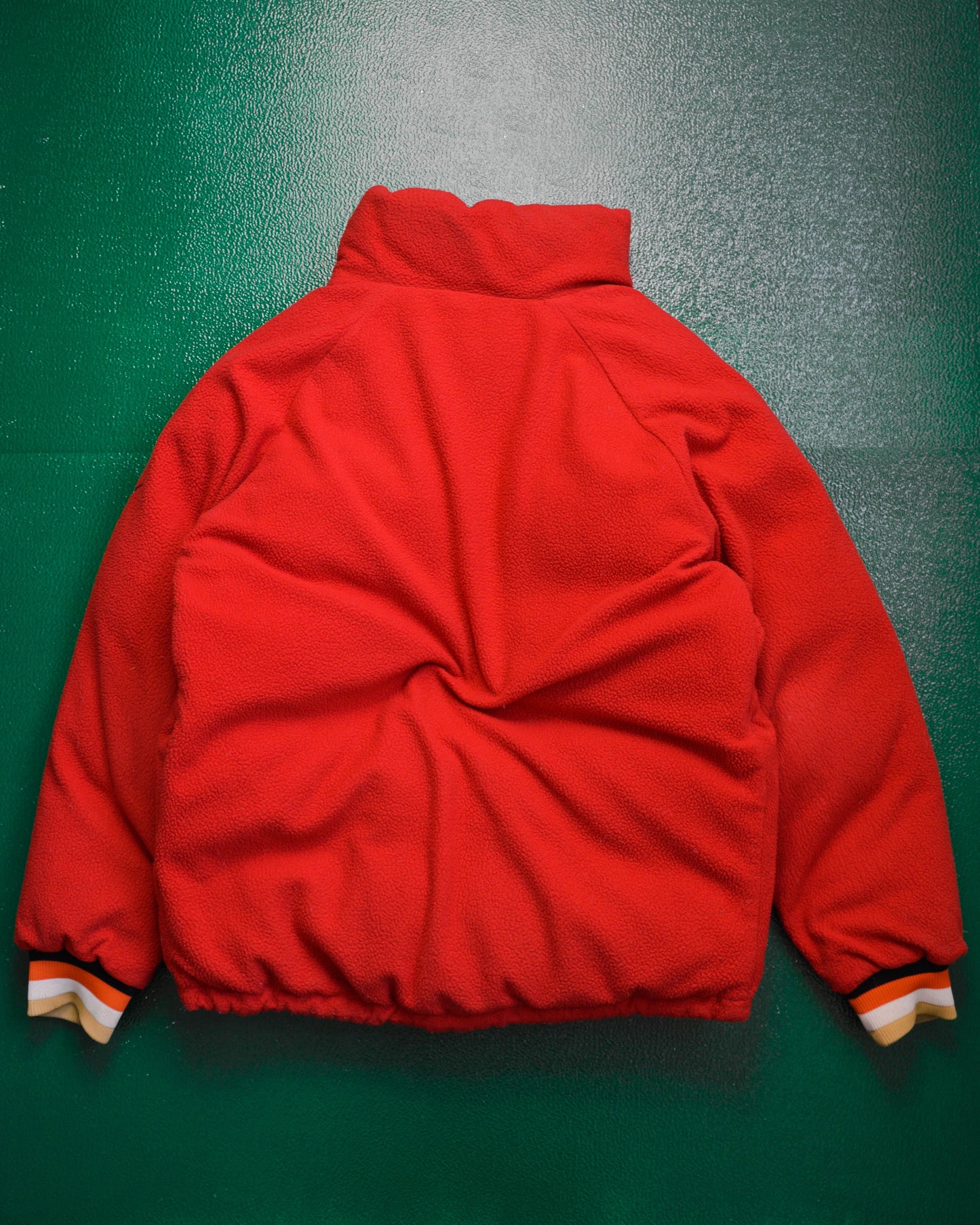 Nike Reversible Nylon / Fleece Navy / Red Puffer Jacket (XL)