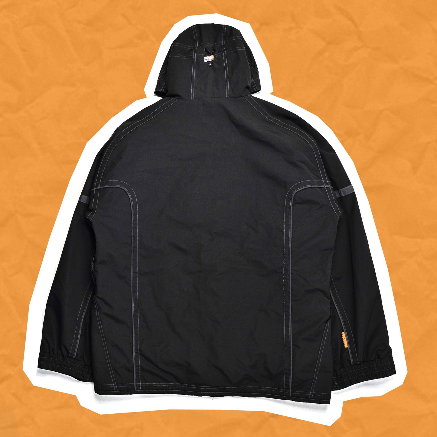 Oakley Black Contrast Stitch Technical Shell Jacket (L~XL)