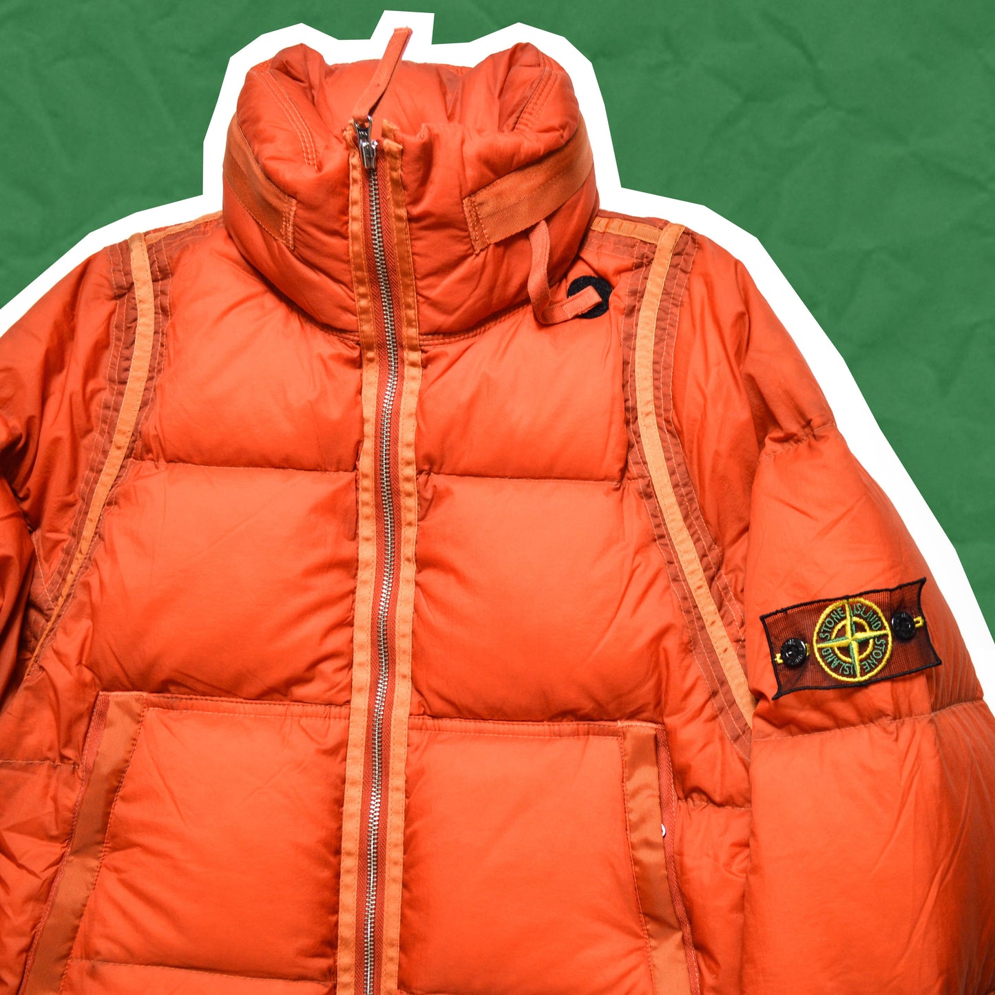 Stone Island A/W 07 Opaque Nylon Tela Goose Down Puffer Jacket (M)