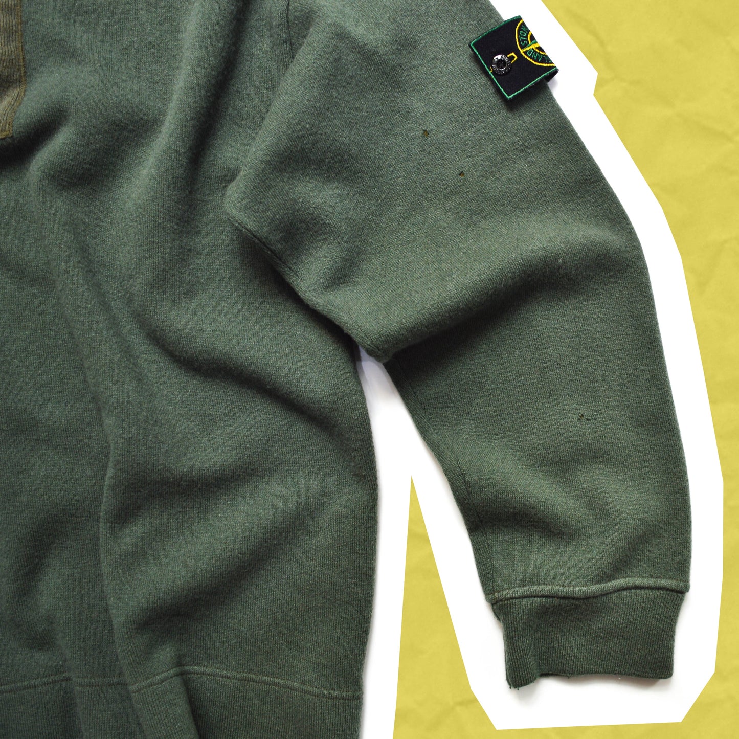 Stone Island A/W 96 Green Quarter Zip (~L~)