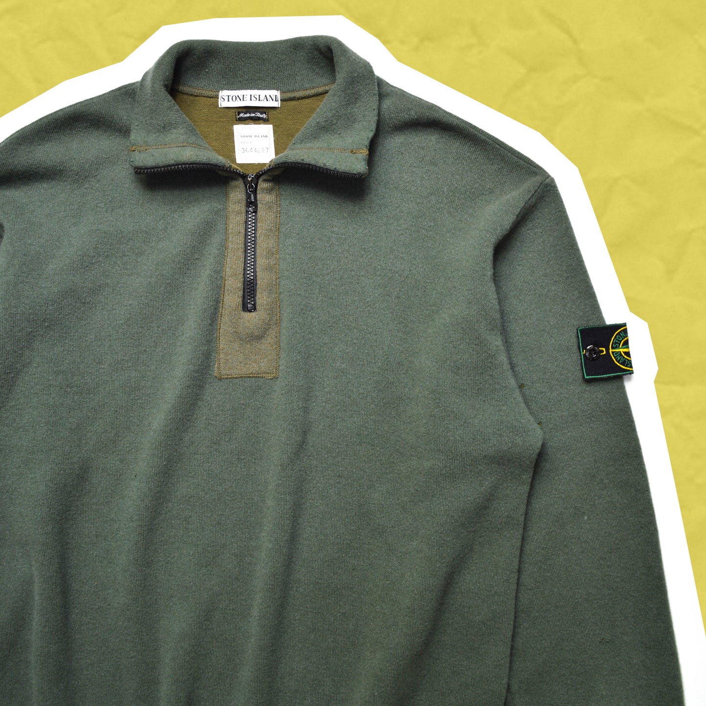 Stone Island A/W 96 Green Quarter Zip (~L~)