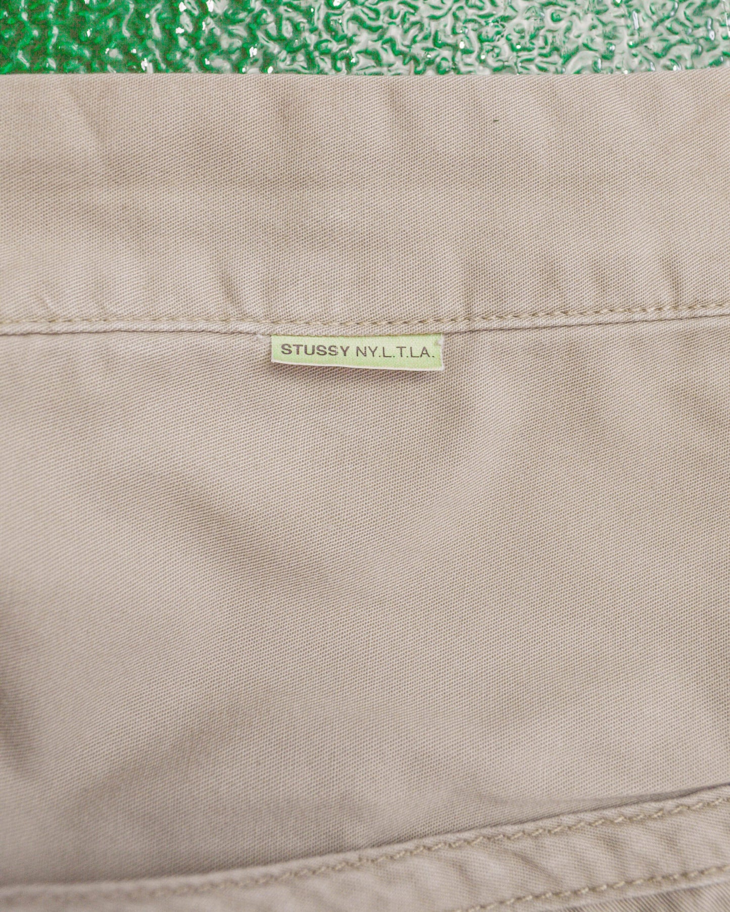 Stussy Multi-Pocket Tactical Cream Flight / Cargo Pants (~34~)