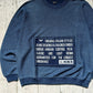 Mid 80s HWS - Hardly Stone Washed Process  Appliqué Panel Jumper (~L~)