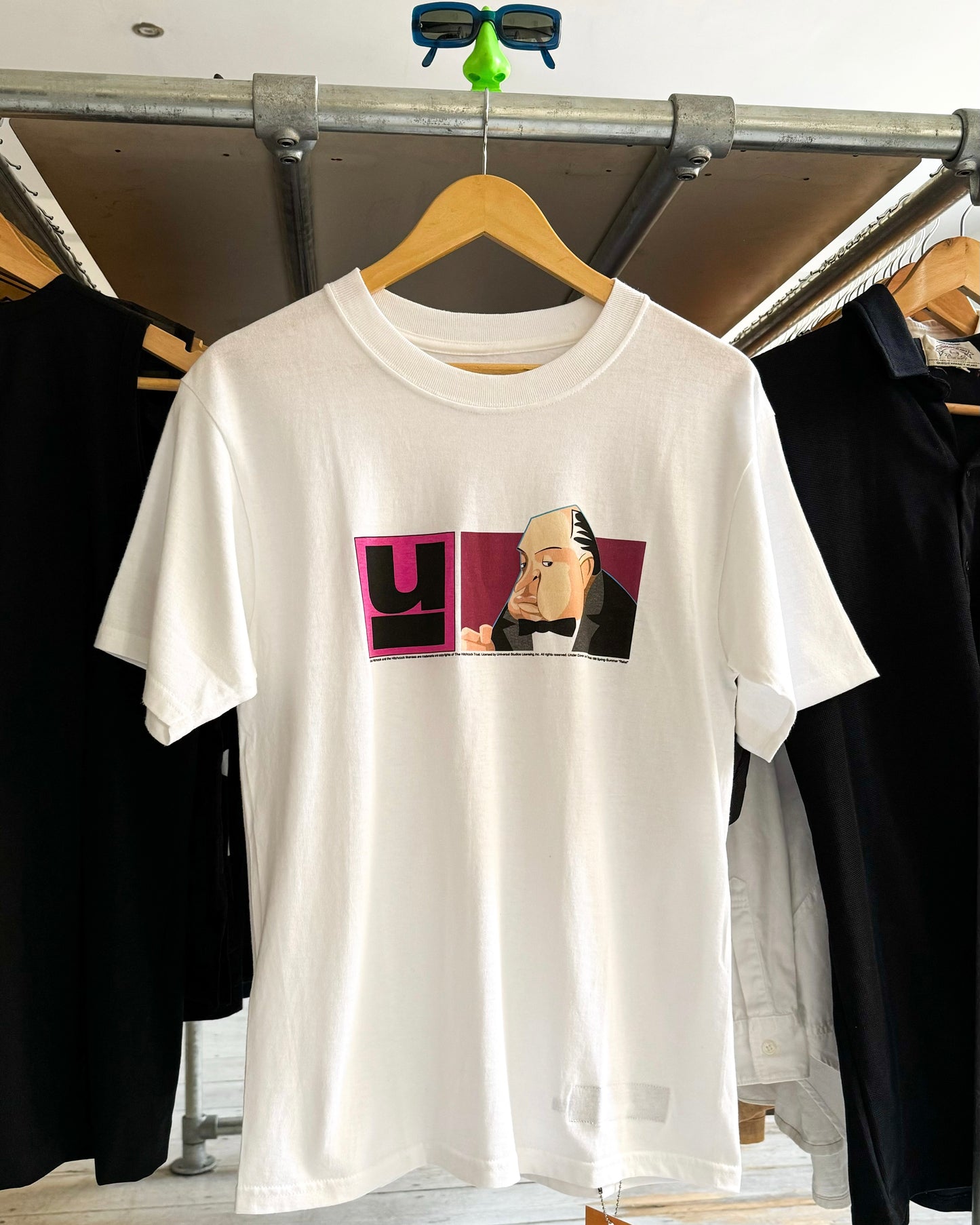 SS1999 “Relief” Alfred Hitchcock “ALF” Cartoon T-shirt (M)