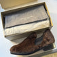 Brown Faux Fur Low Boots (JP28 / UK9)