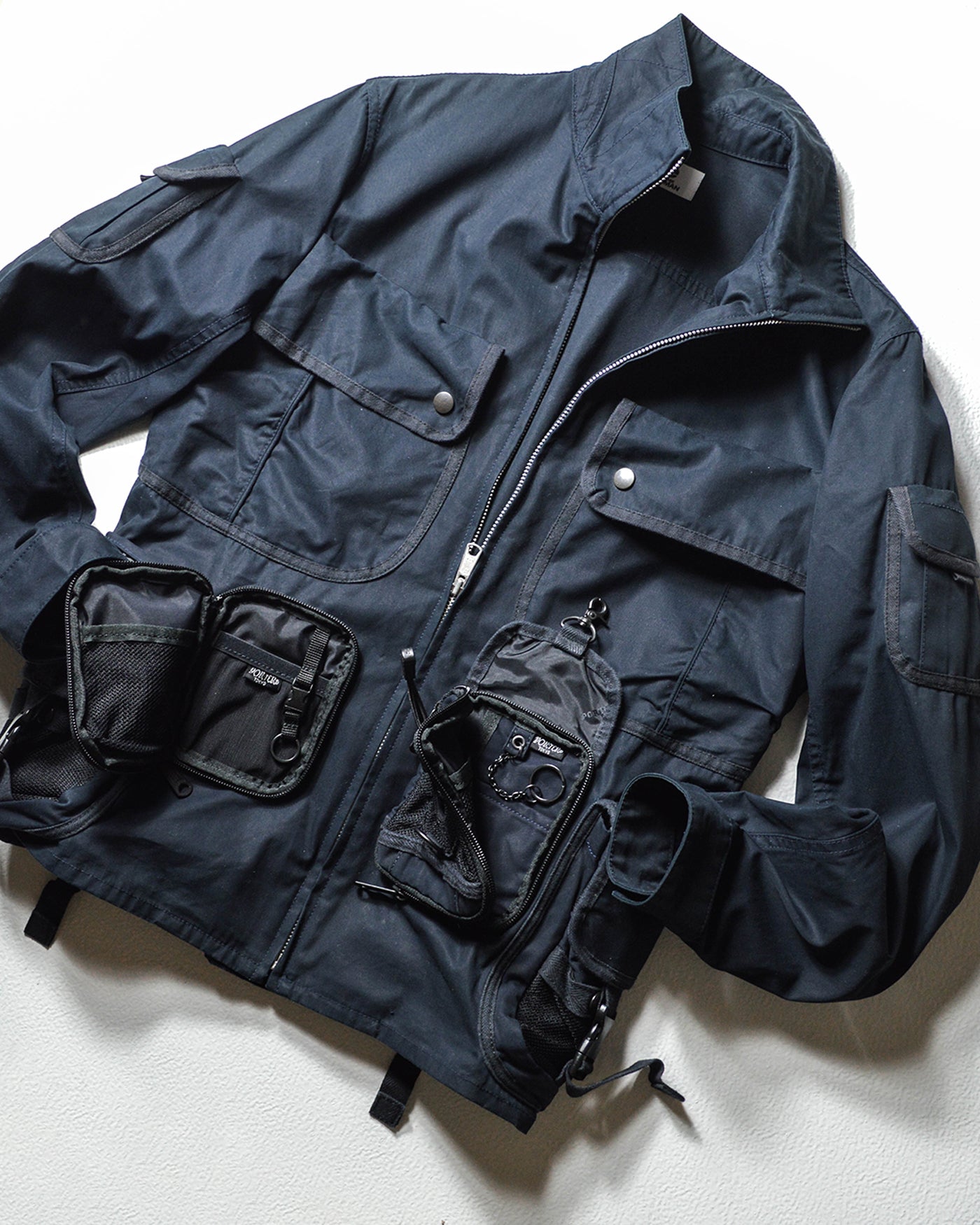 SS09 Deep Navy Utility Cargo Jacket (~S~)