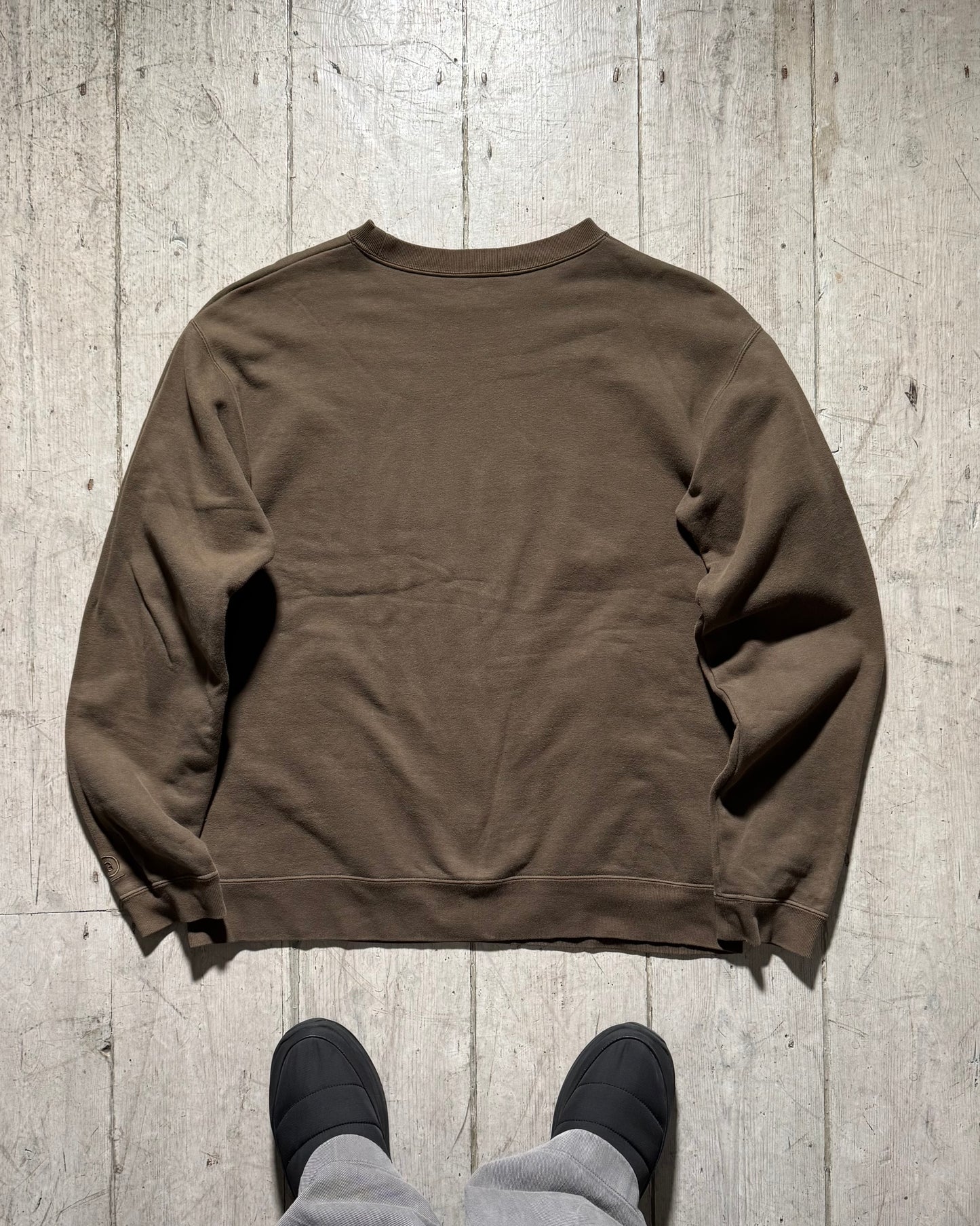 Early 2000s Brown Dual Pocket Jumper (M~L)