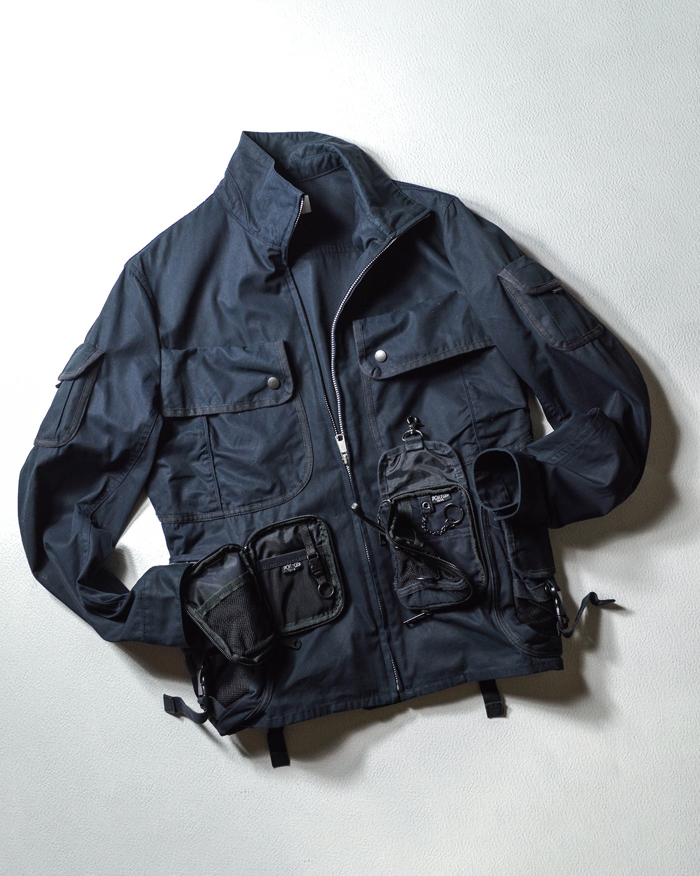 SS09 Deep Navy Utility Cargo Jacket (~S~)